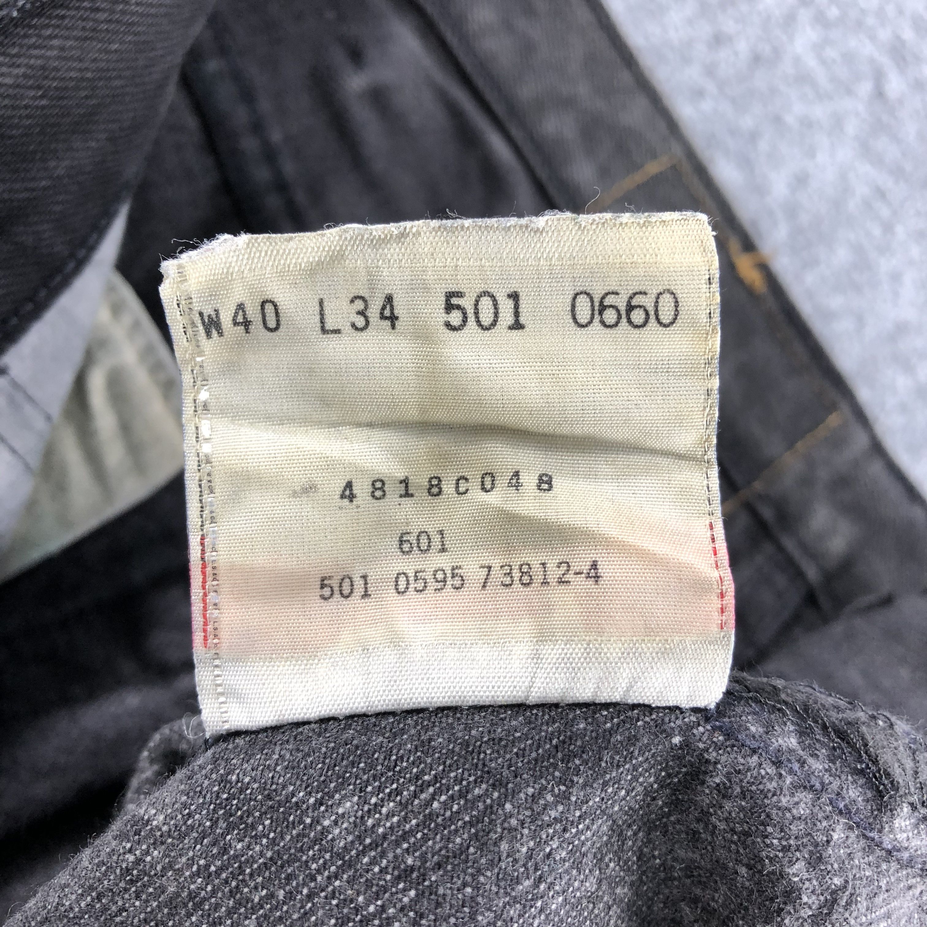 Levi's 90s Vintage Levis 501 Earth Tone Jeans-J1382 Size US 41 - 12 Thumbnail