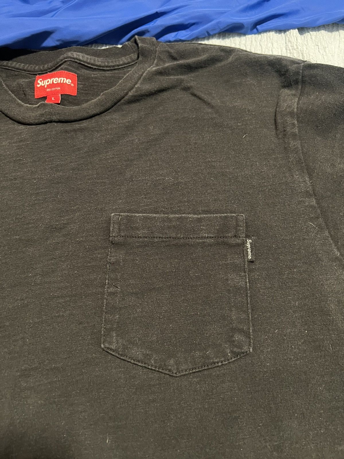 Supreme Supreme "Pocket" Tshirt Size US L / EU 52-54 / 3 - 2 Thumbnail