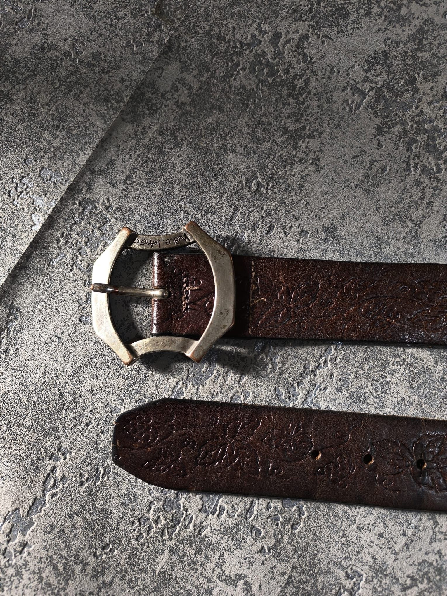 Nudie Jeans vintage nudie jeans italy leather belt western pattern Size ONE SIZE - 7 Thumbnail