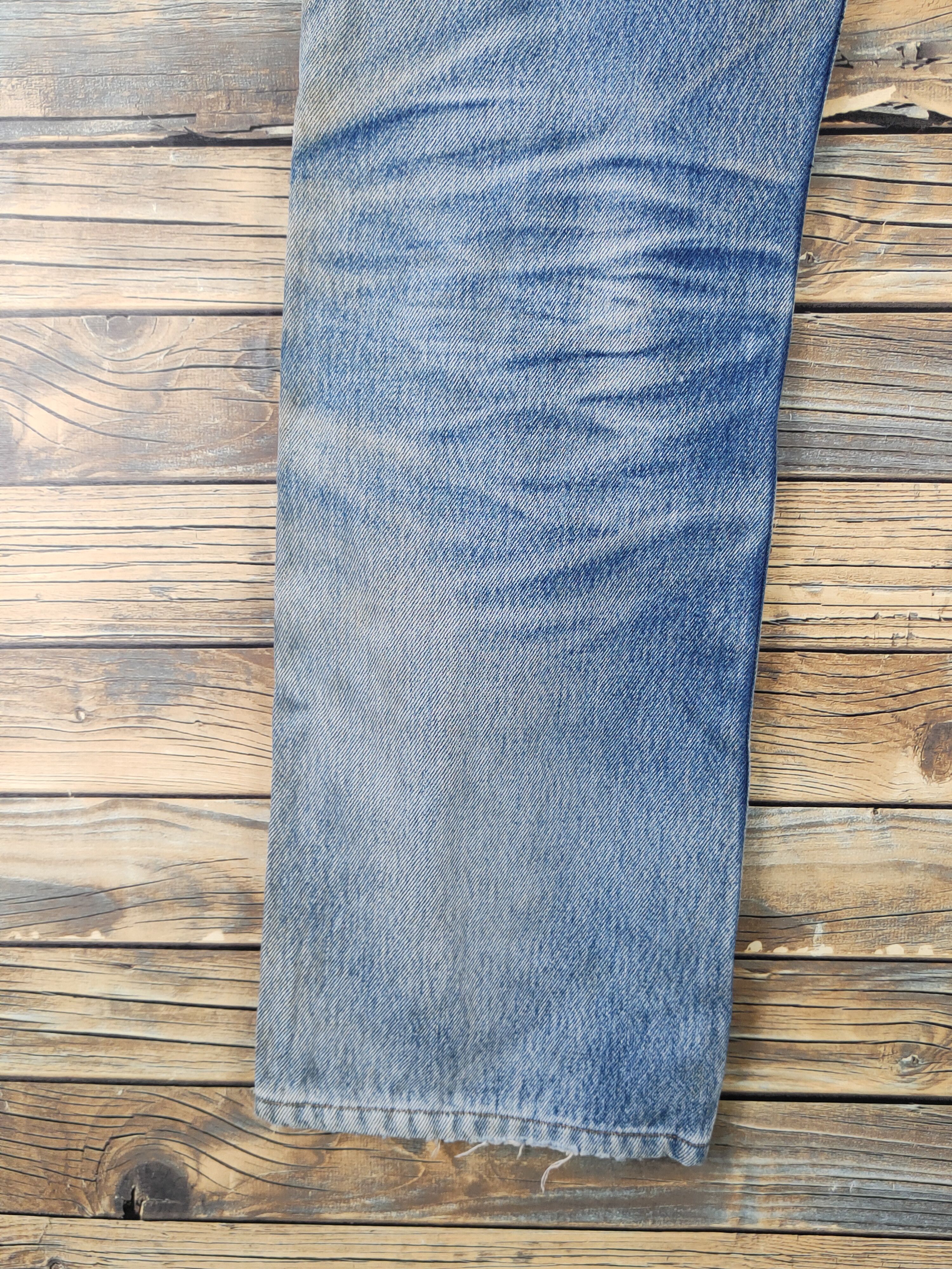Goldwin Goldwin Blue Distressed Ripped Jeans #W1797 Size US 31 - 9 Thumbnail