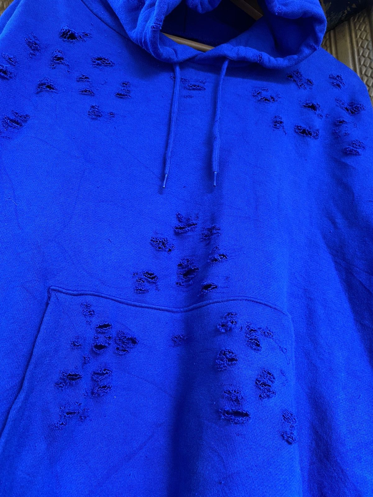 Beauty Beast Destroyed hoodie by cross stitch japanese brand Size US L / EU 52-54 / 3 - 4 Thumbnail