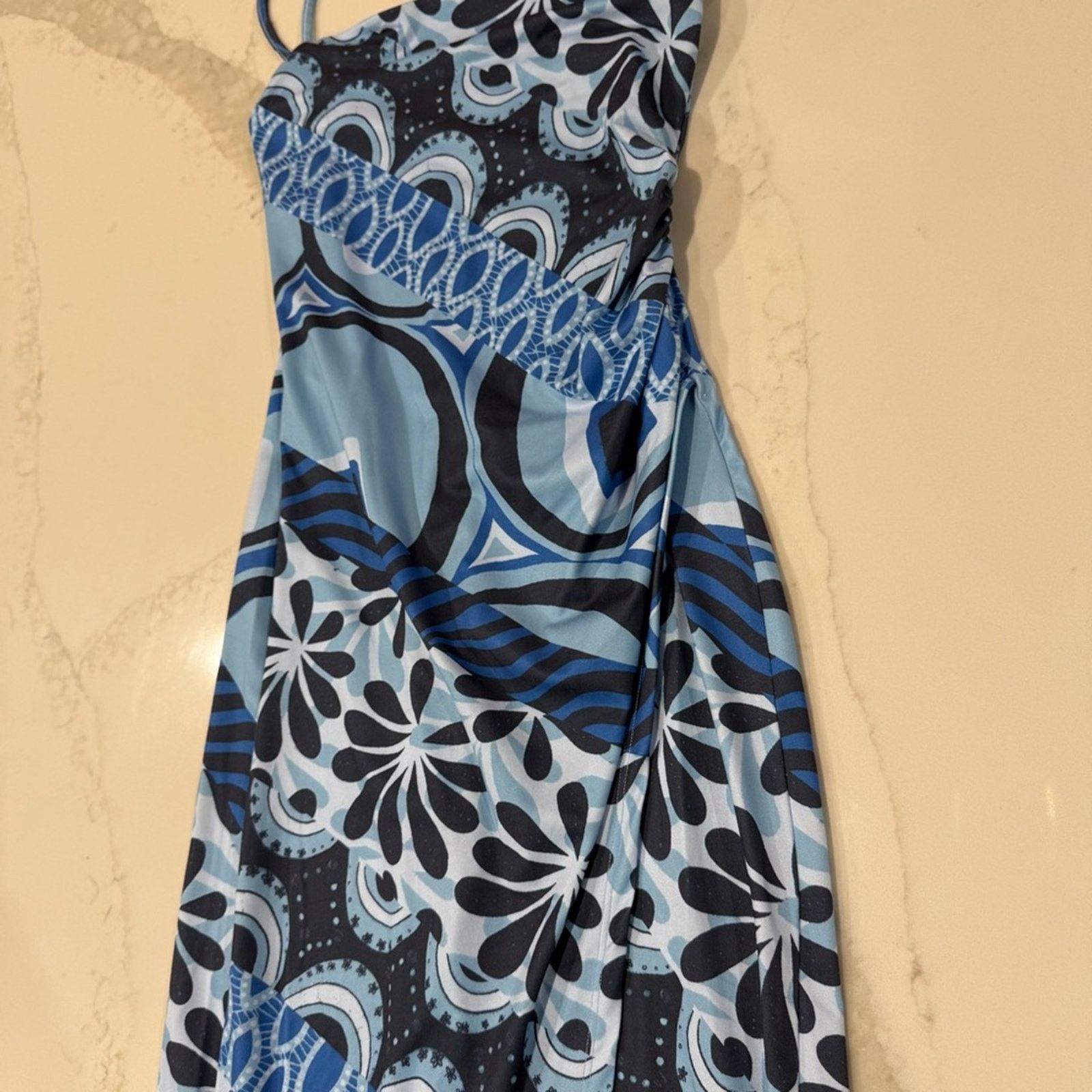 Urban Outfitters Urban Outfitters Solana Spliced SplitHem MidiDress Womens XS Size XS / US 0-2 / IT 36-38 - 7 Thumbnail