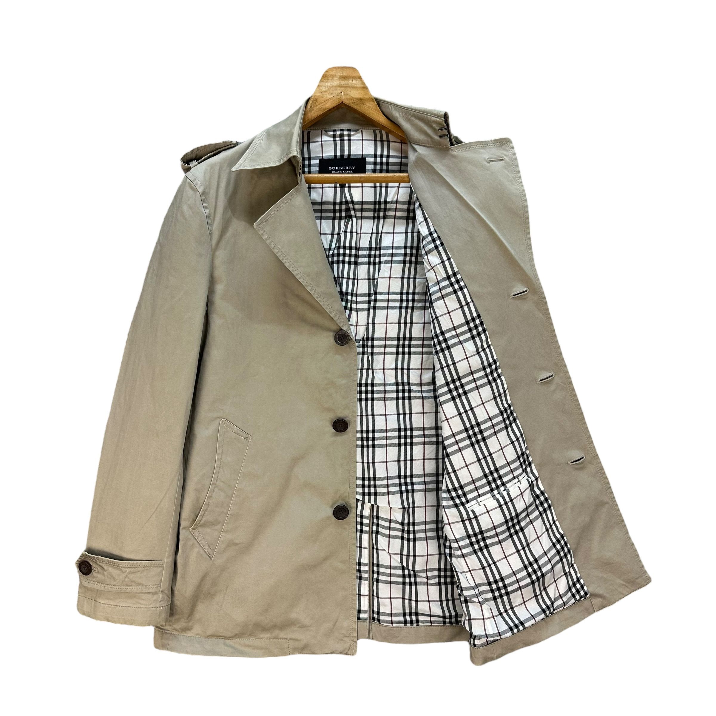Burberry BURBERRY Embroidery Small Logo Coat Jacket #1508-A62 Size L / US 10 / IT 46 - 8 Thumbnail