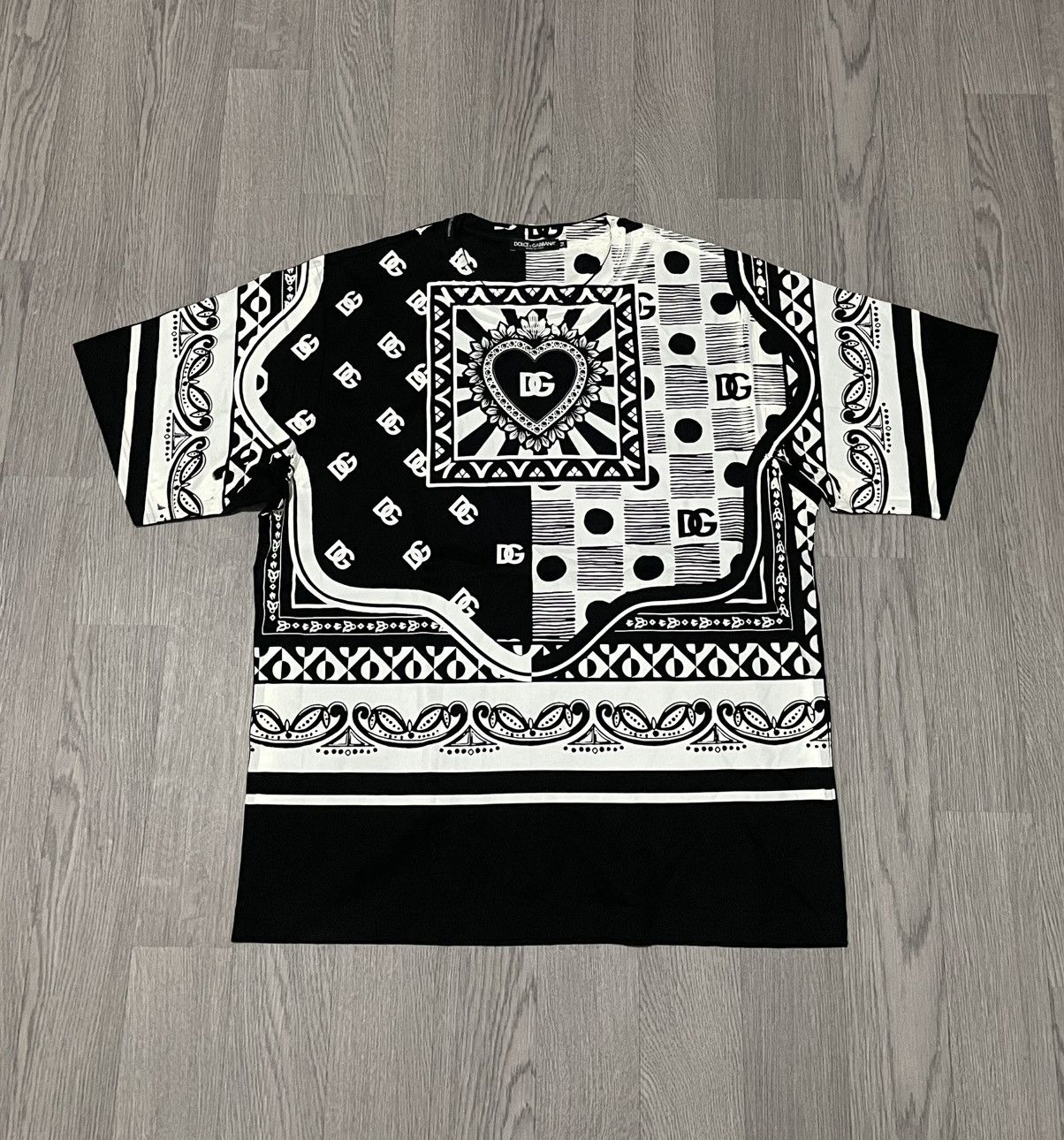 Dolce & Gabbana Dolce & Gabbana bandana tee Size US XL / EU 56 / 4 - 1 Thumbnail