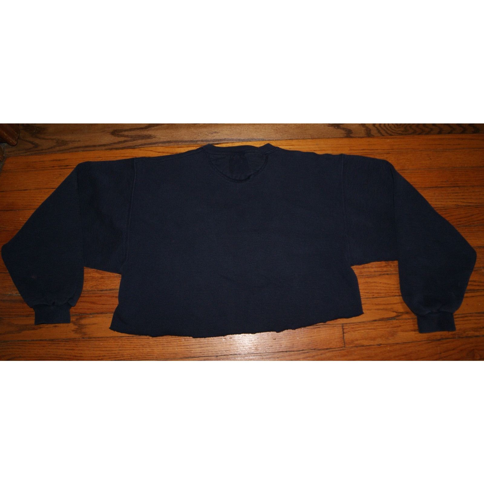 Soffe VTG OLE MISS Rebels Womens M Midriff Cut Off Sweatshirt USA Size M / US 6-8 / IT 42-44 - 4 Thumbnail