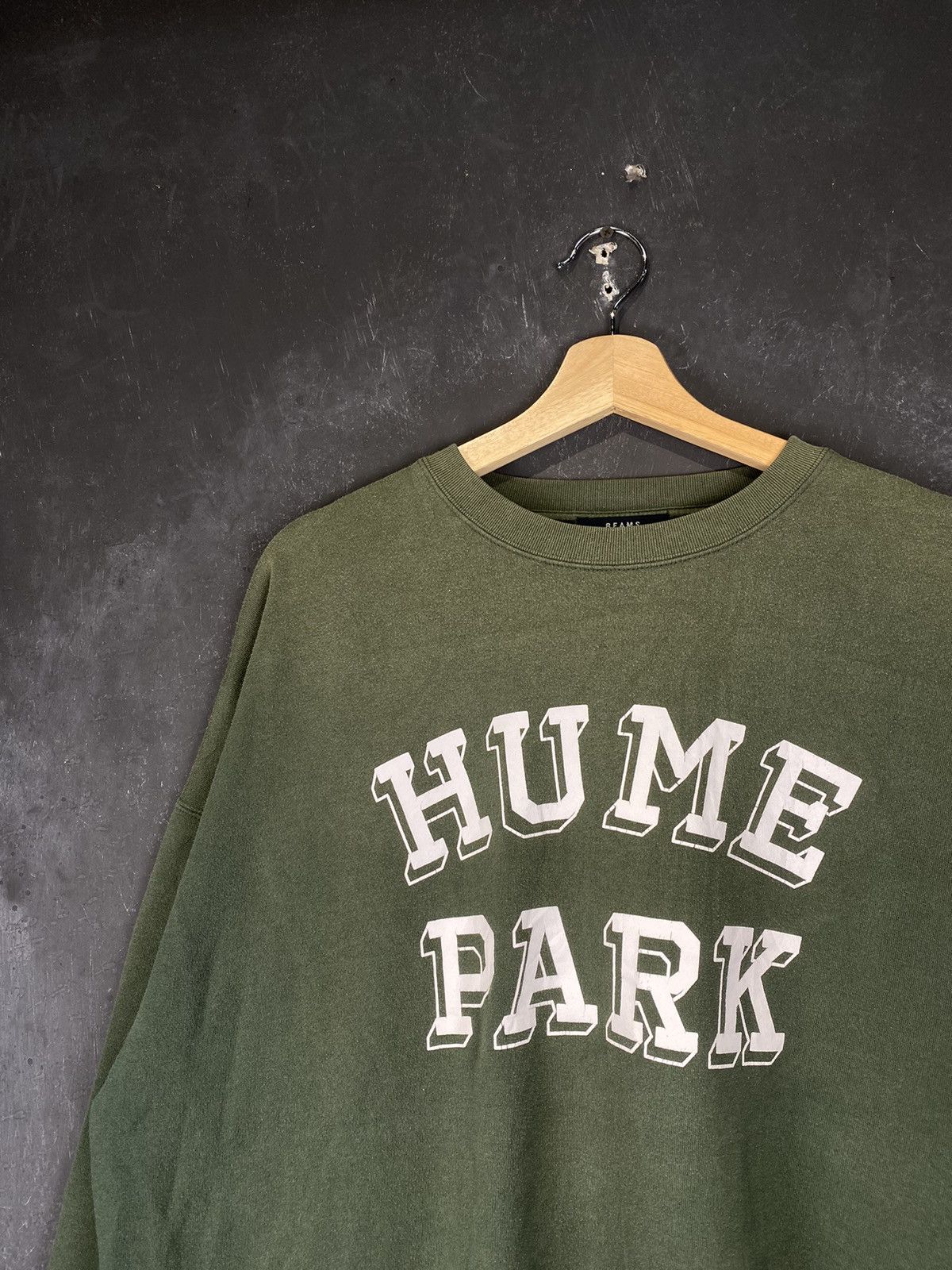 Beams Plus × Japanese Brand Beams Heart Hume Park Sunfaded Boxy Crewneck Size US M / EU 48-50 / 2 - 2 Thumbnail