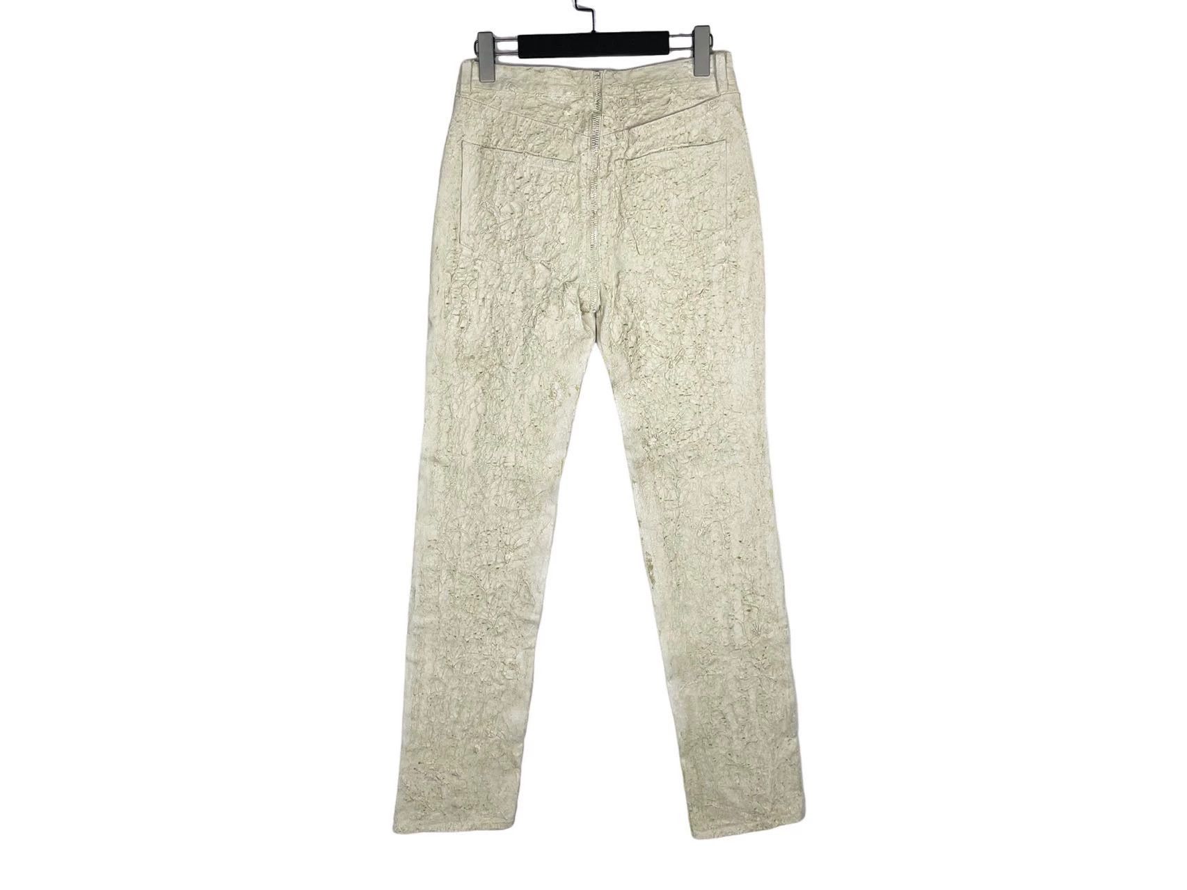 Givenchy Givenchy MMW Gypsum Cement Coated Pants W26 SS New Size US 26 / EU 42 - 2 Thumbnail