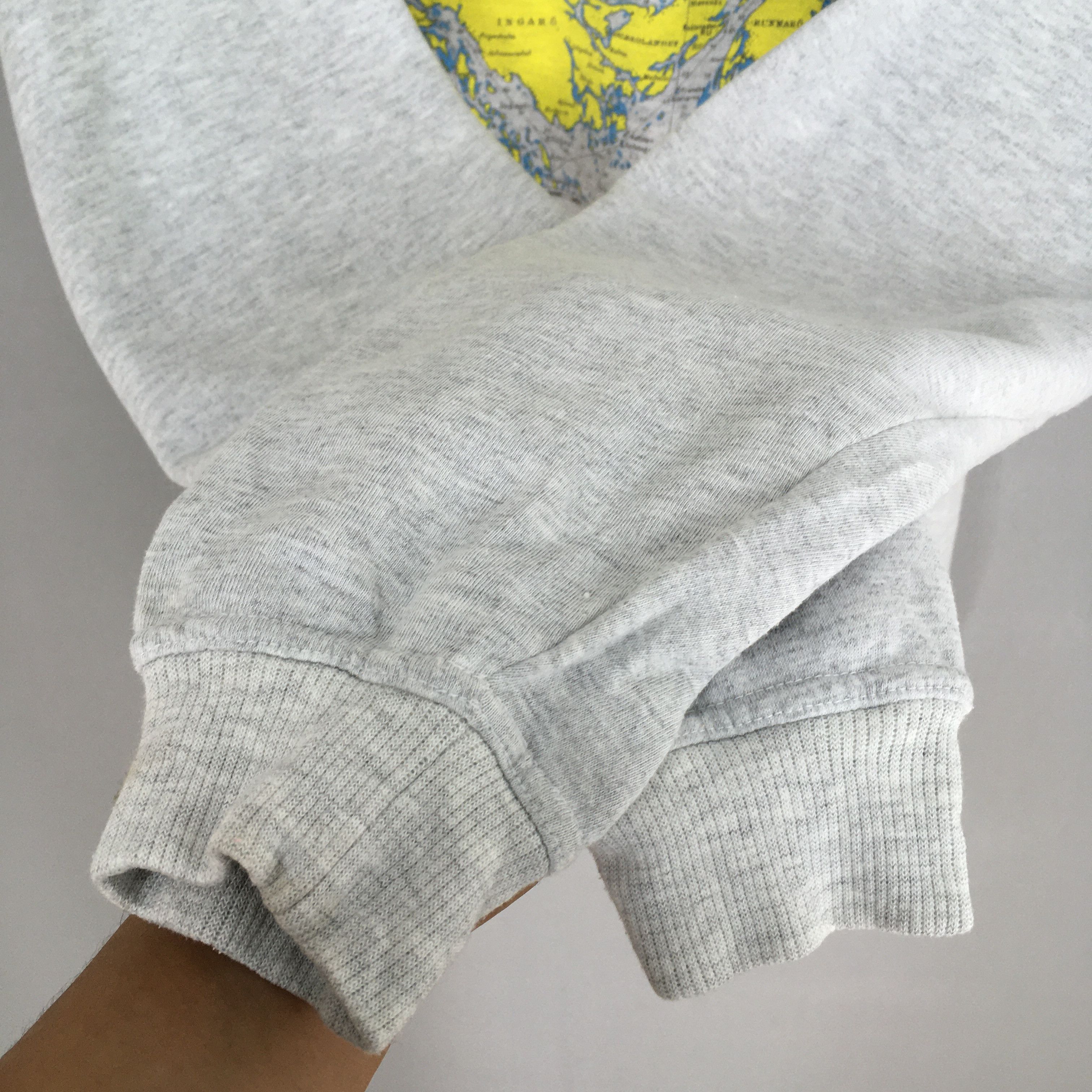 Vintage Vintage Maps Of Sweden Gray Sweatshirt XXLarge Size US XXL / EU 58 / 5 - 6 Thumbnail