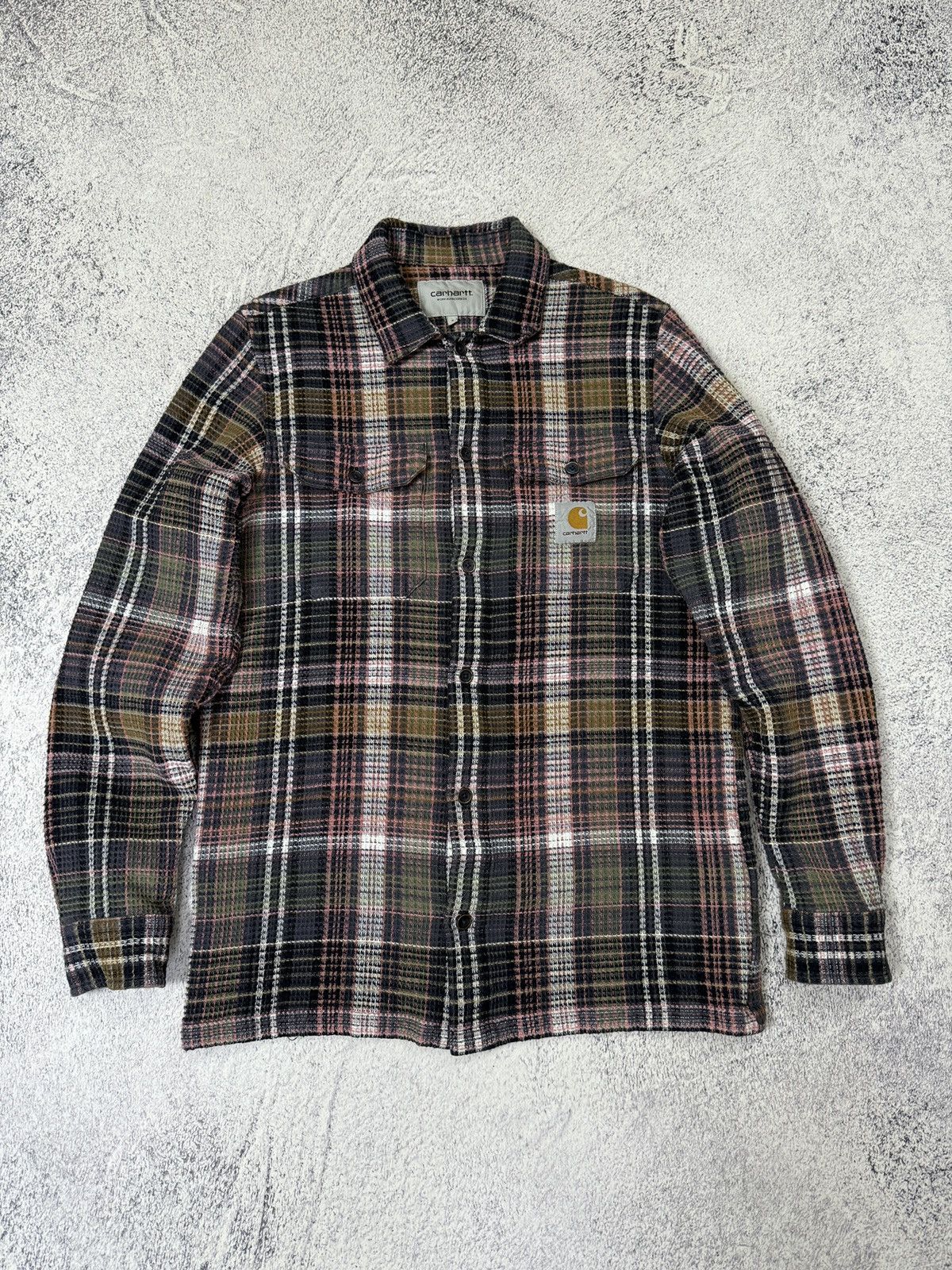 Carhartt Carhartt L/S Valmon Long Sleeve Button Up Shirt Size US S / EU 44-46 / 1 - 4 Thumbnail