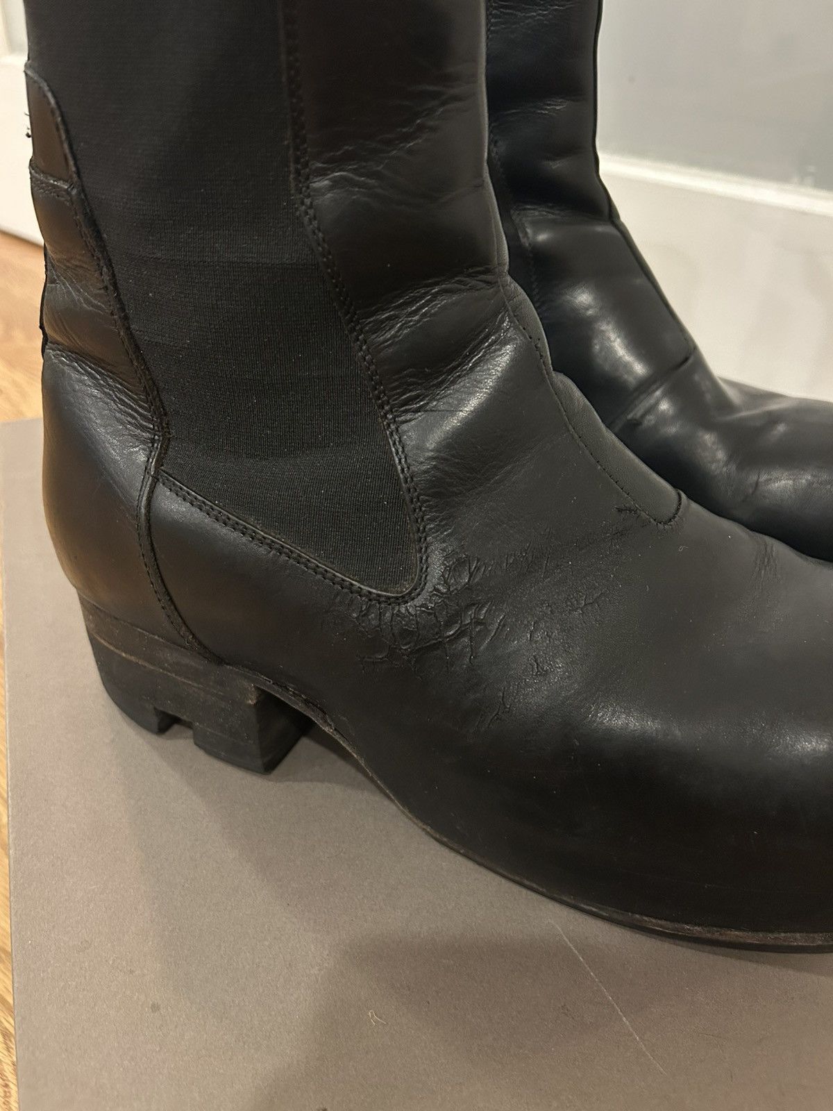 Rick Owens SS21 Phlegethon Rick Owens Beatle Ballast Boots Size US 10 / EU 43 - 5 Thumbnail