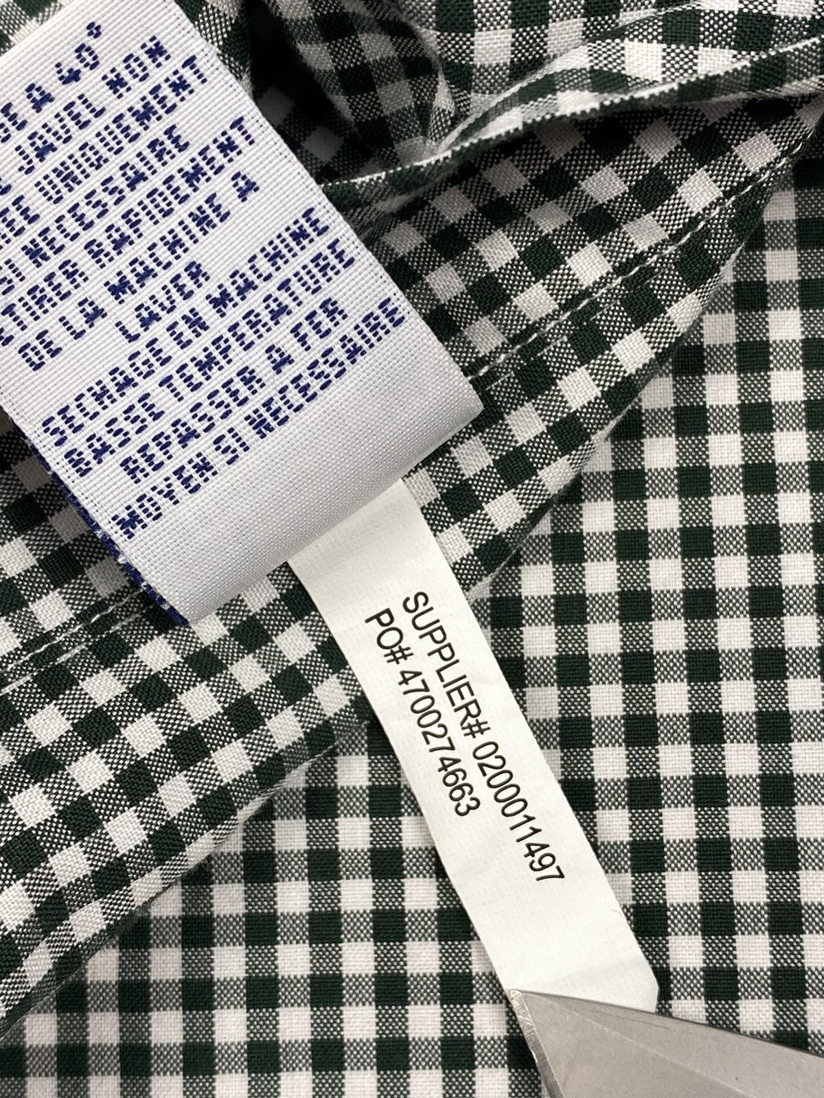 Polo Ralph Lauren Polo Ralph Lauren Checkered Button Up Long Sleeve Shirt Size US XL / EU 56 / 4 - 11 Thumbnail