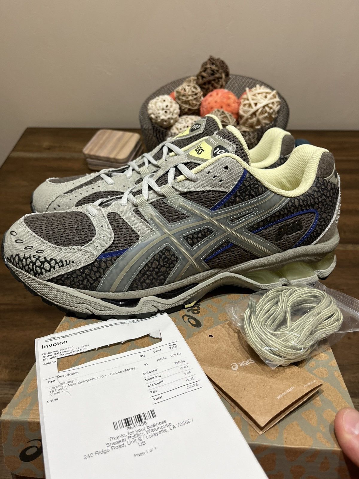 Asics Asics x Eighteen East Nimbus 10.1 SZ 12 Size US 12 / EU 45 - 3 Thumbnail