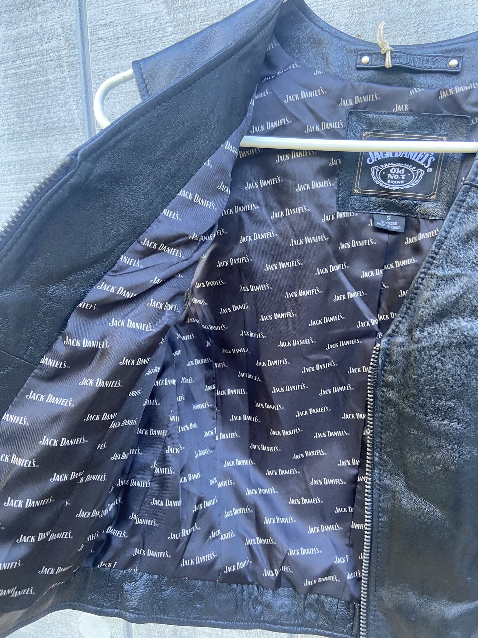 Other Jack Daniels Old No. 7 Women’s Leather Motorcycle Vest S Size S / US 4 / IT 40 - 10 Thumbnail