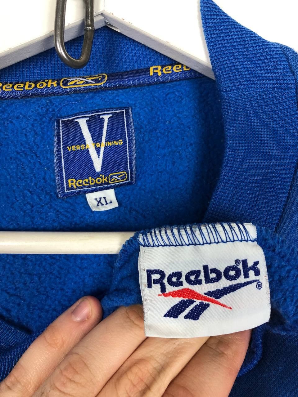 Reebok Reebok Versa Training Sweatshirt Vintage Center Logo size XL Size US XL / EU 56 / 4 - 8 Thumbnail