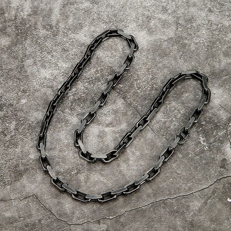 Other Motorcycle Retro Chain Link Necklace Accessories Chain Size ONE SIZE - 3 Thumbnail