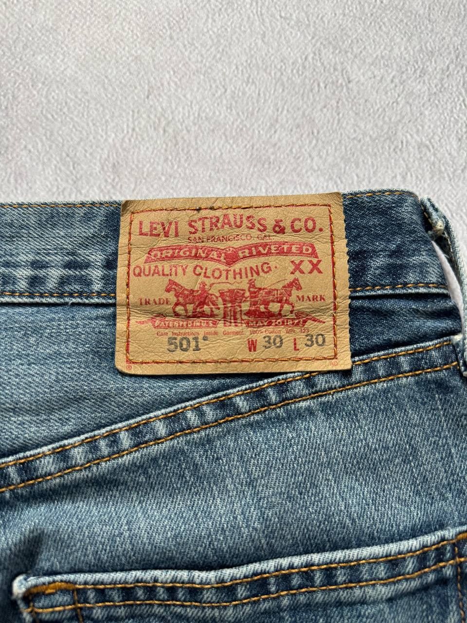 Levi's 90s Vintage Levi's 501 Denim Jeans Size US 30 / EU 46 - 10 Thumbnail