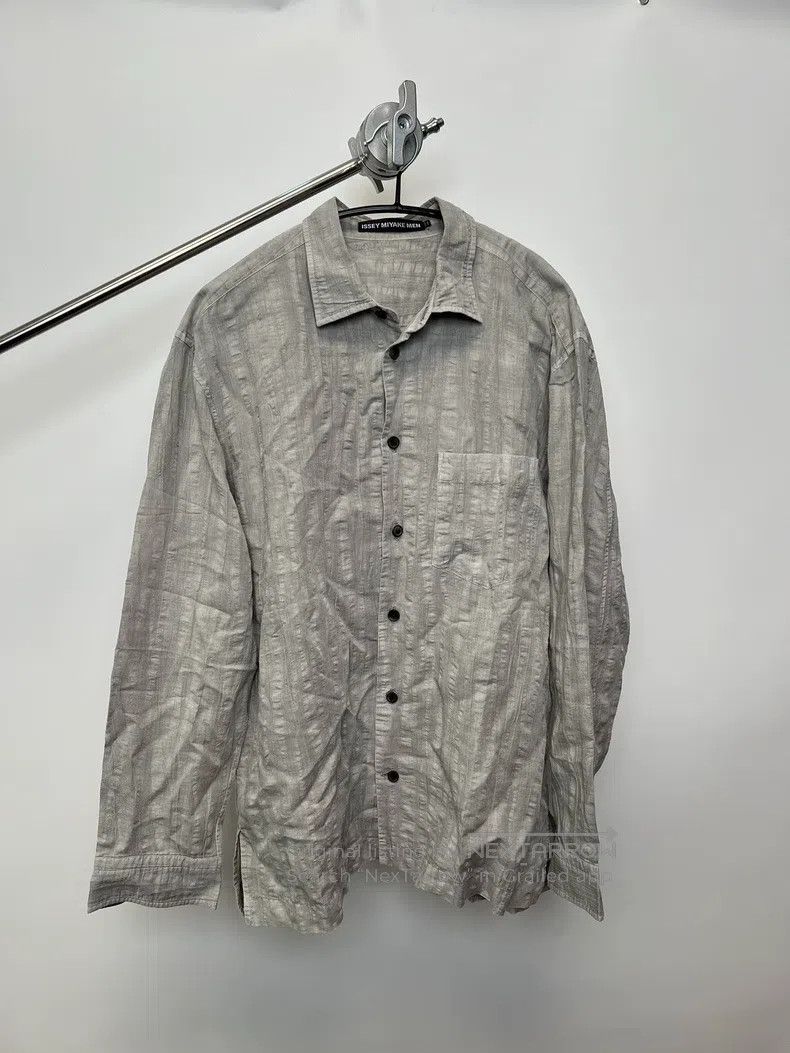 Issey Miyake Issey Miyake Pleated draped shirt Size US M / EU 48-50 / 2 - 2 Thumbnail