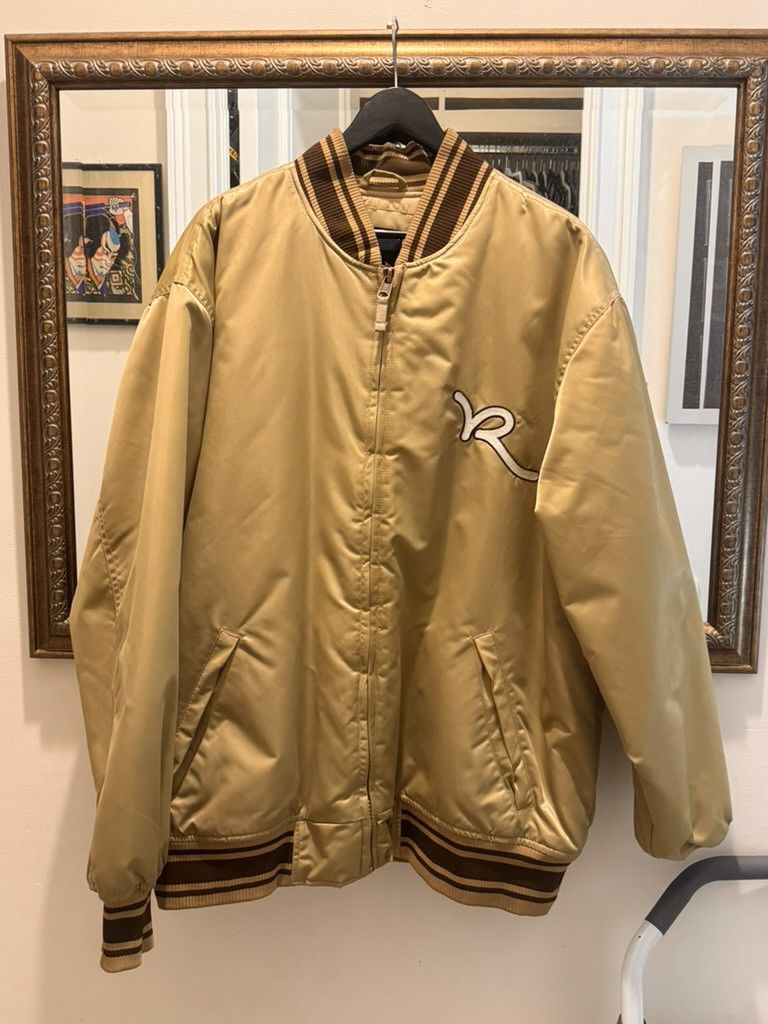 Y2k ROCAWEAR QUILTED BOMBER JACKET