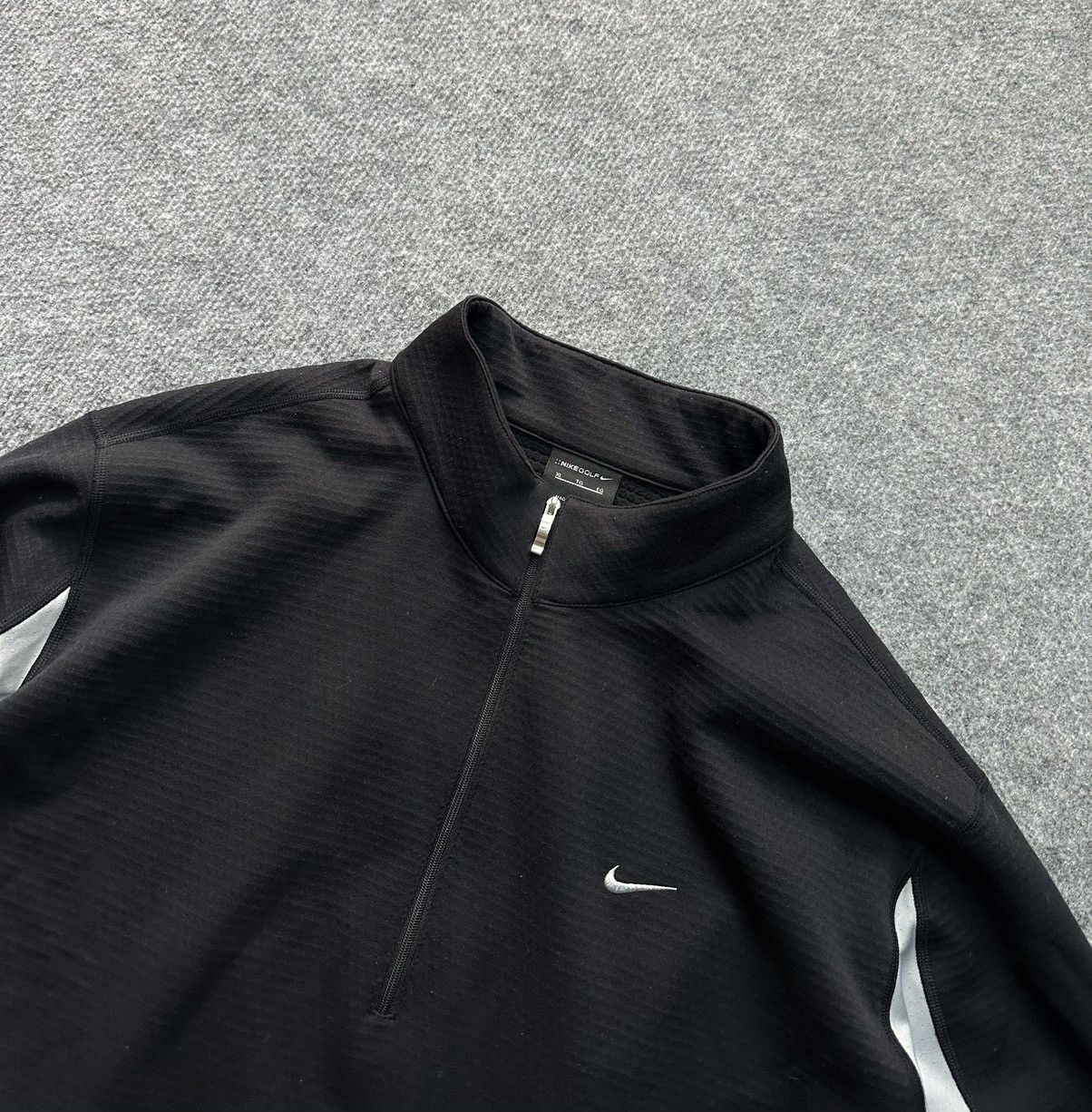 Nike × Vintage Vintage zip sweatshirt Nike golf dri-fit Size US XL / EU 56 / 4 - 4 Thumbnail