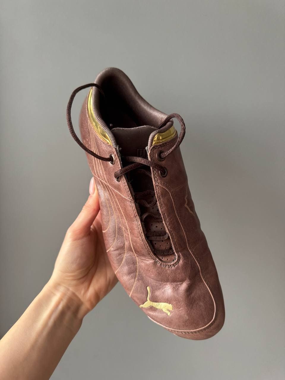 Puma VERY RARE PUMA SPEEDCAT LEATHER SNEAKERS JAPAN STYLE RETRO Size US 9 / EU 42 - 7 Thumbnail