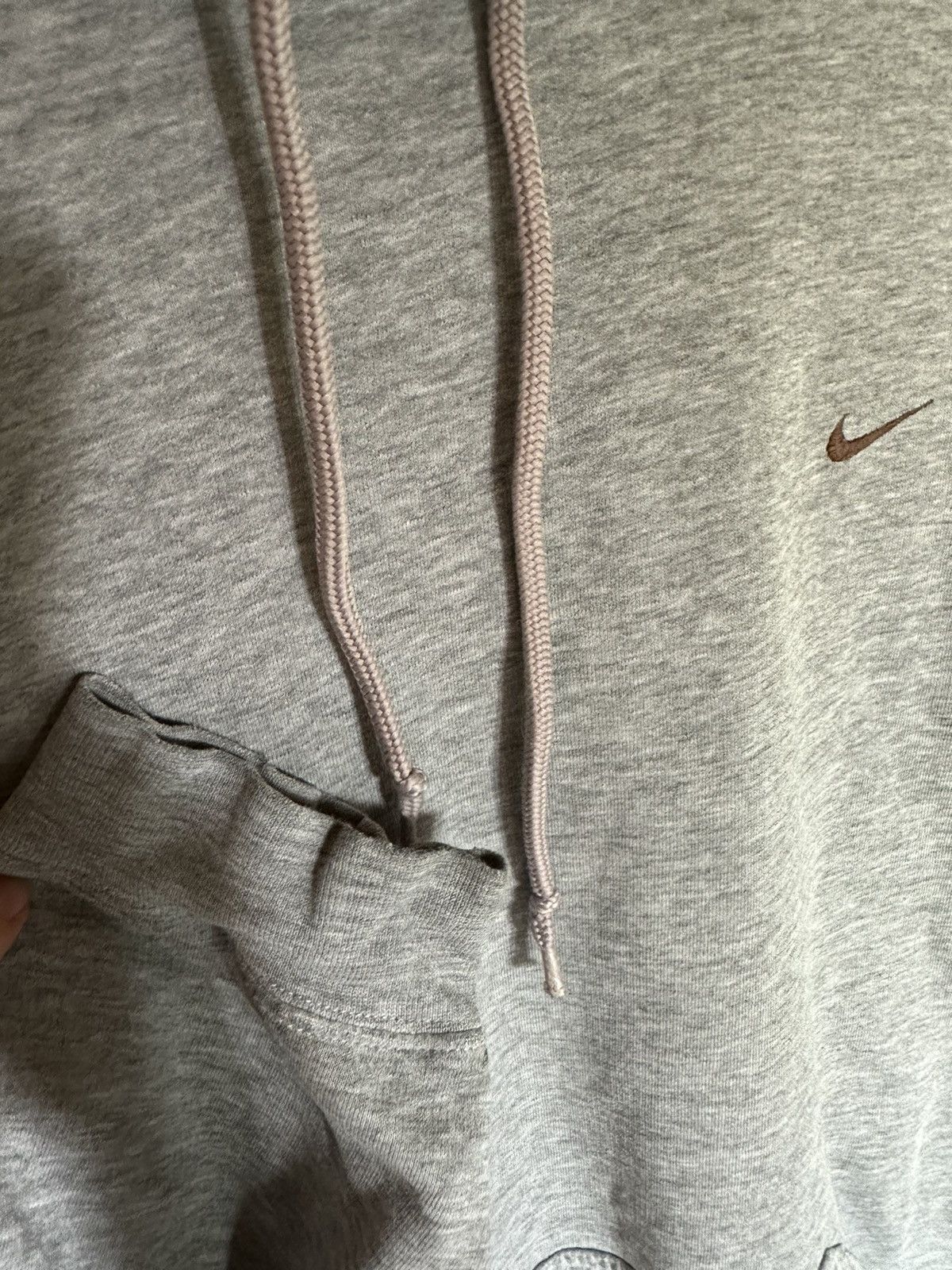 Nike Nike Little Brown Swoosh Vintage hoodie Size US M / EU 48-50 / 2 - 4 Thumbnail