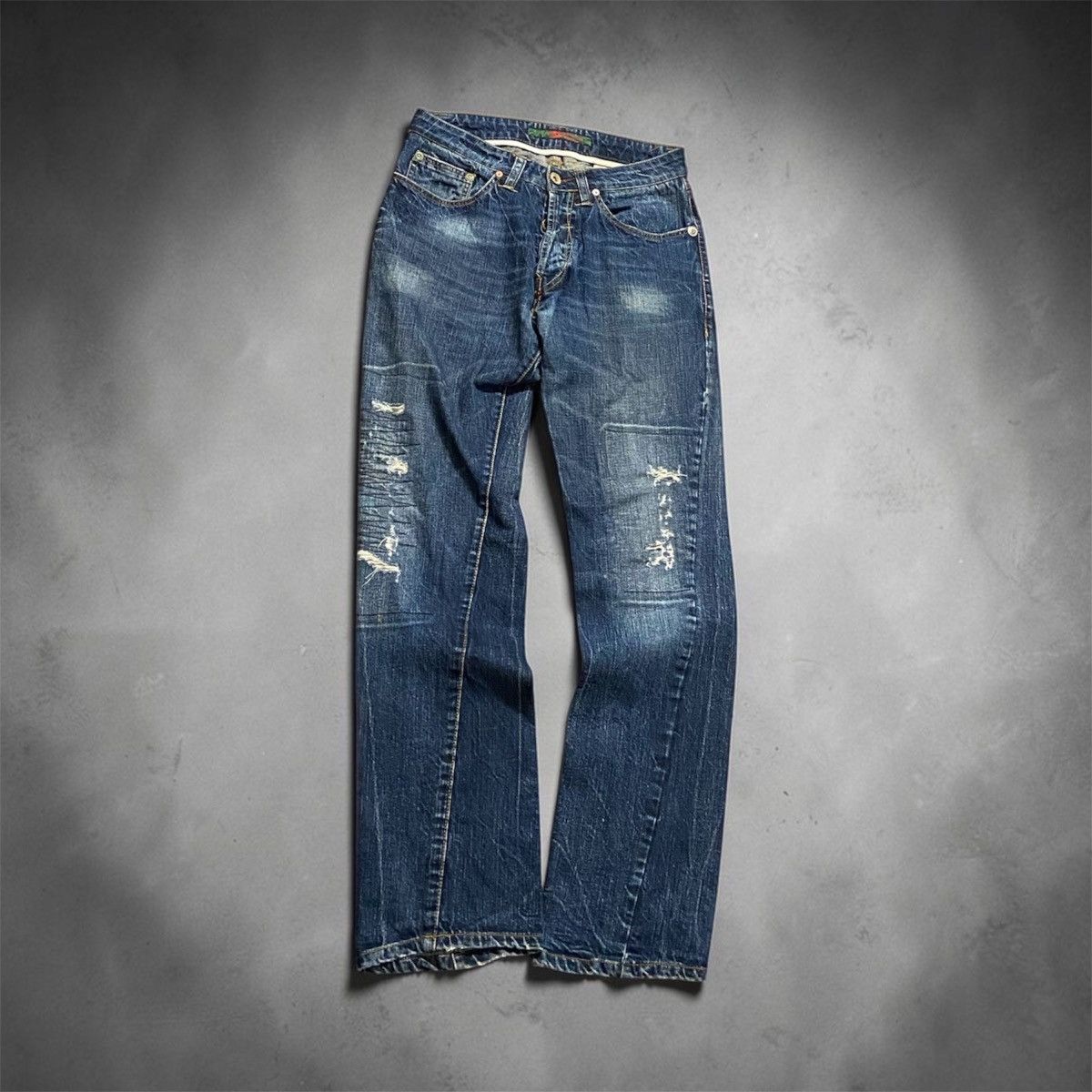 Andrew Mackenzie Archive andrew mackenzie slim fit jeans Size US 29 - 1 Thumbnail