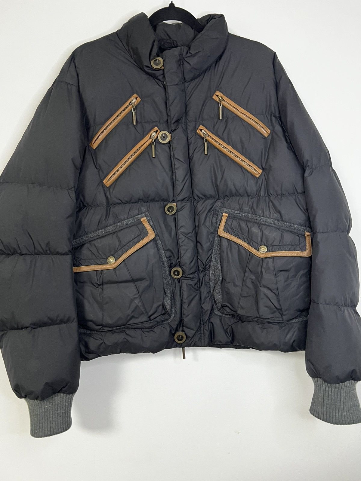 Roberto Cavalli Roberto cavalli black down puffer jacket L Size L / US 10 / IT 46 - 1 Thumbnail