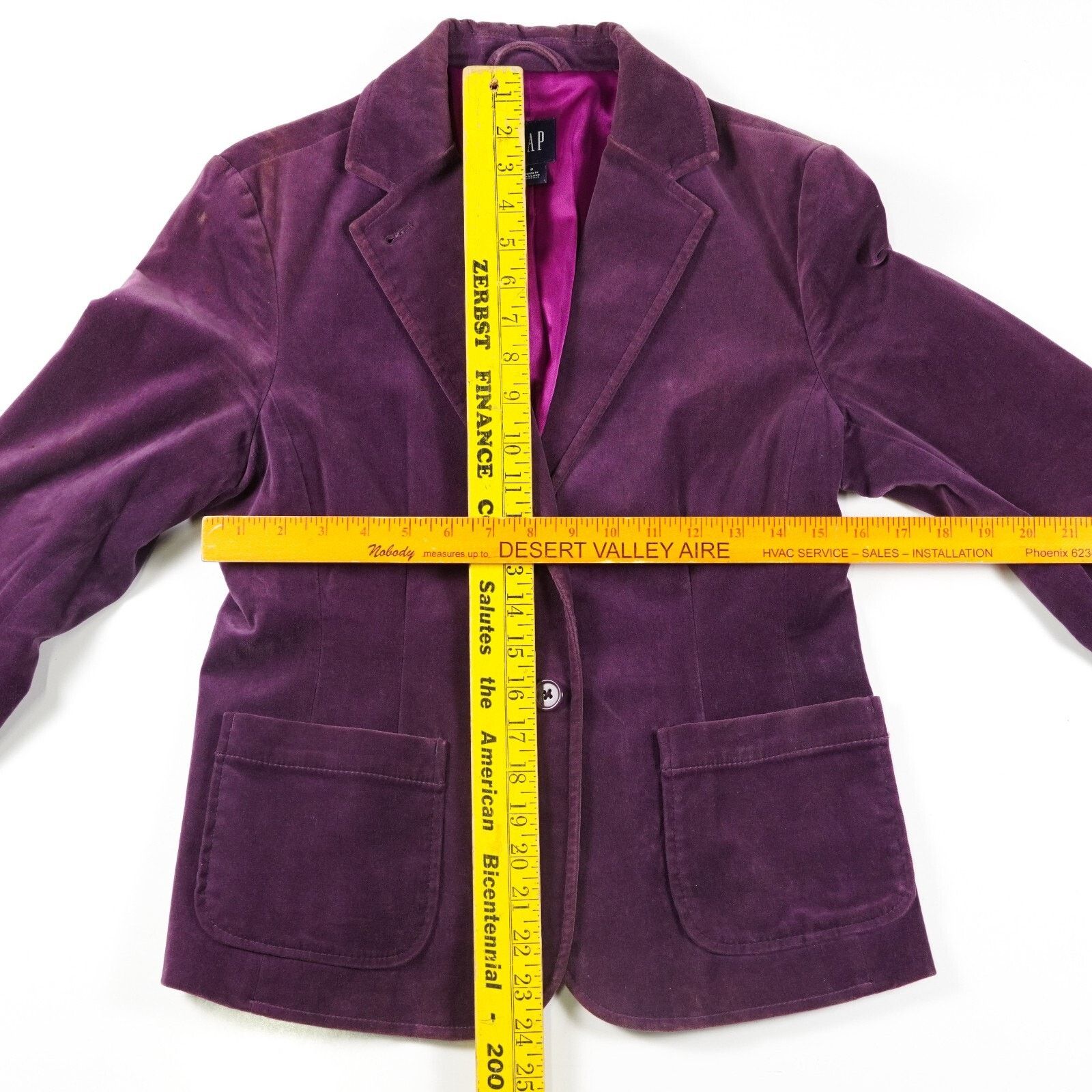 Gap Gap Button Up Coat Long Sleeve Fancy Magician Jacket Size 8 Size M / US 6-8 / IT 42-44 - 3 Thumbnail