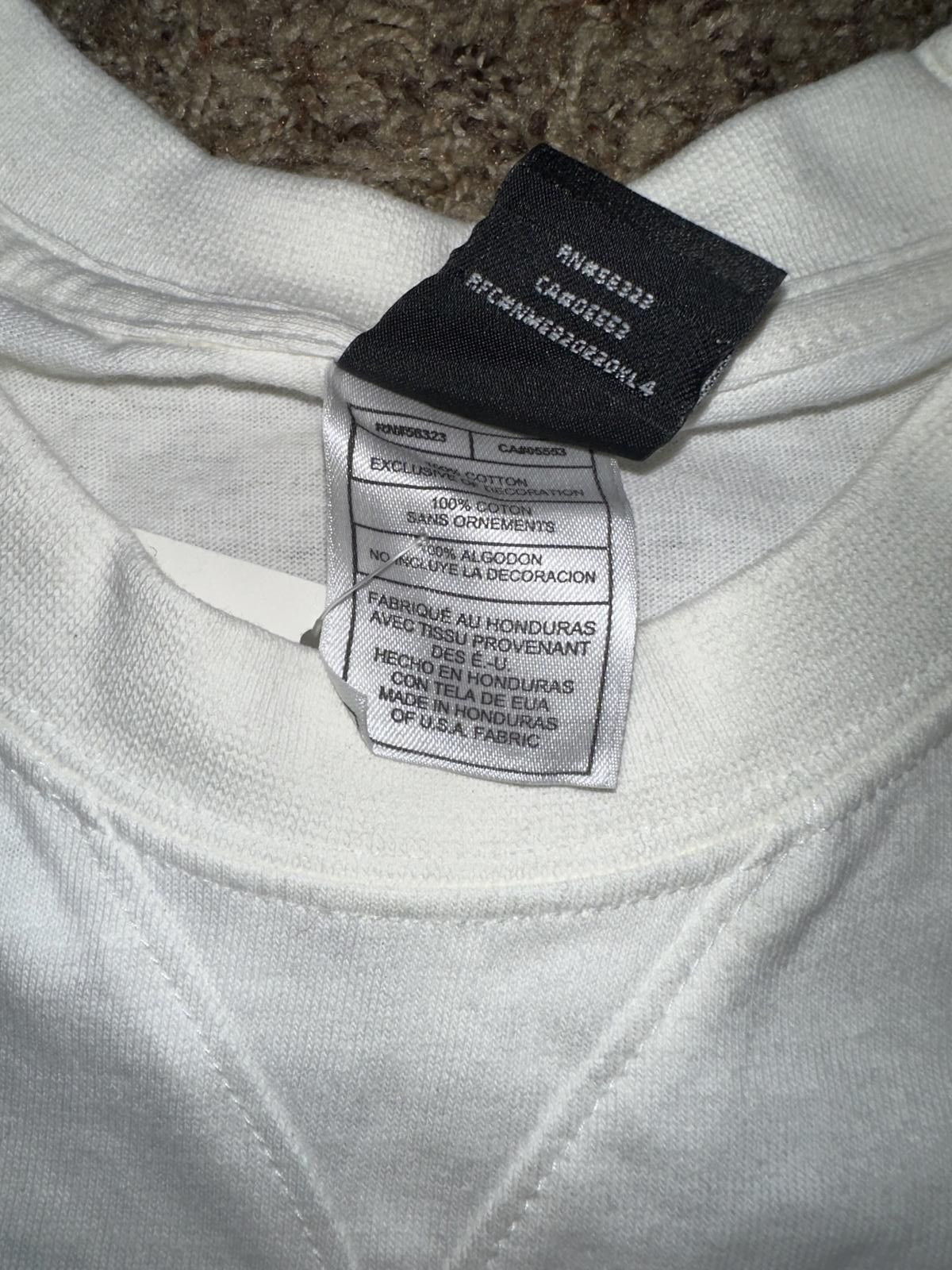 Jordan Brand VINTAGE Air Jordan Carmelo Anthony Logo White Shirt Sample 2006 Size US XL / EU 56 / 4 - 3 Thumbnail