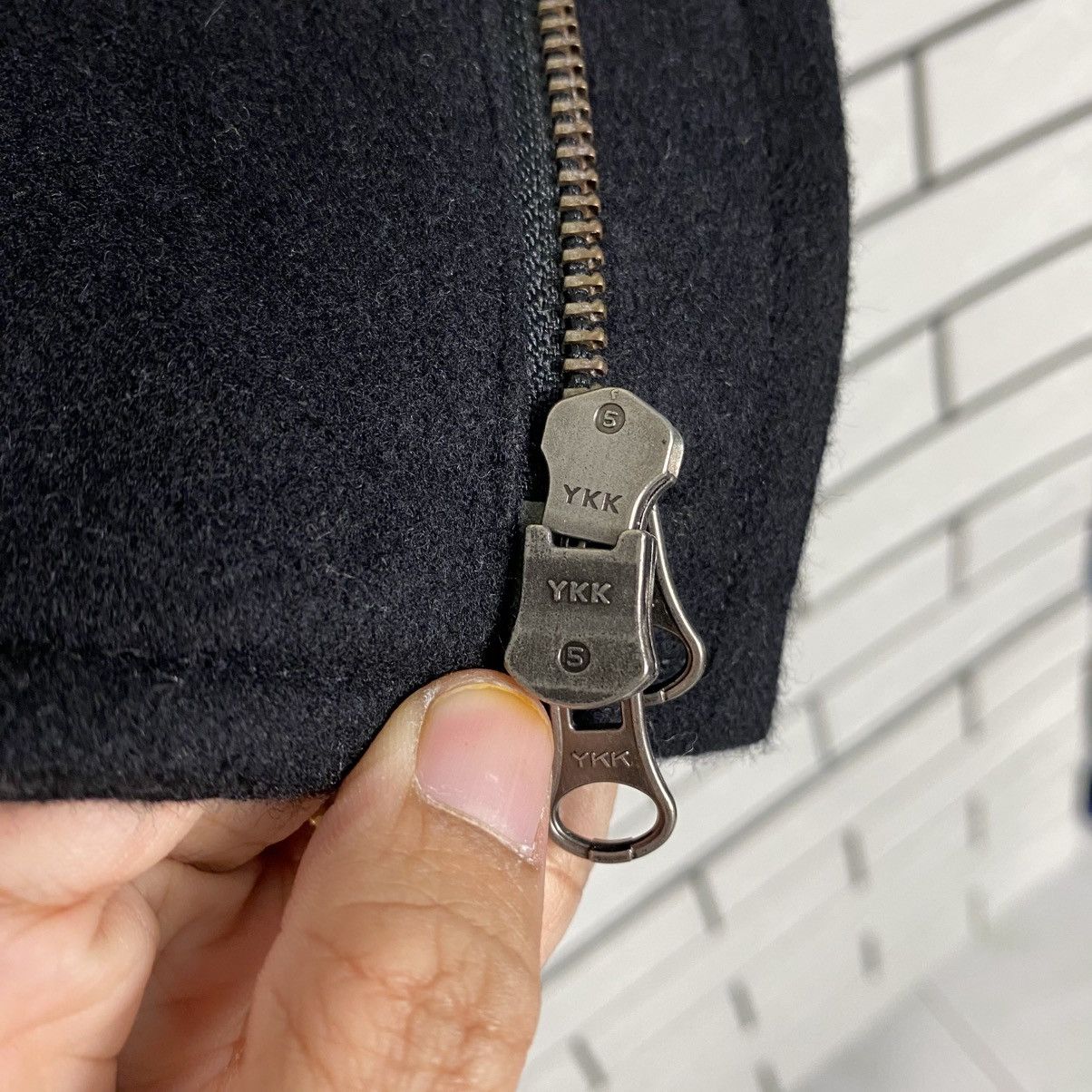 PPFM 📌Biker Wool Duffle Jacket PPFM Bondage Issey Miyake Size US L / EU 52-54 / 3 - 18 Thumbnail