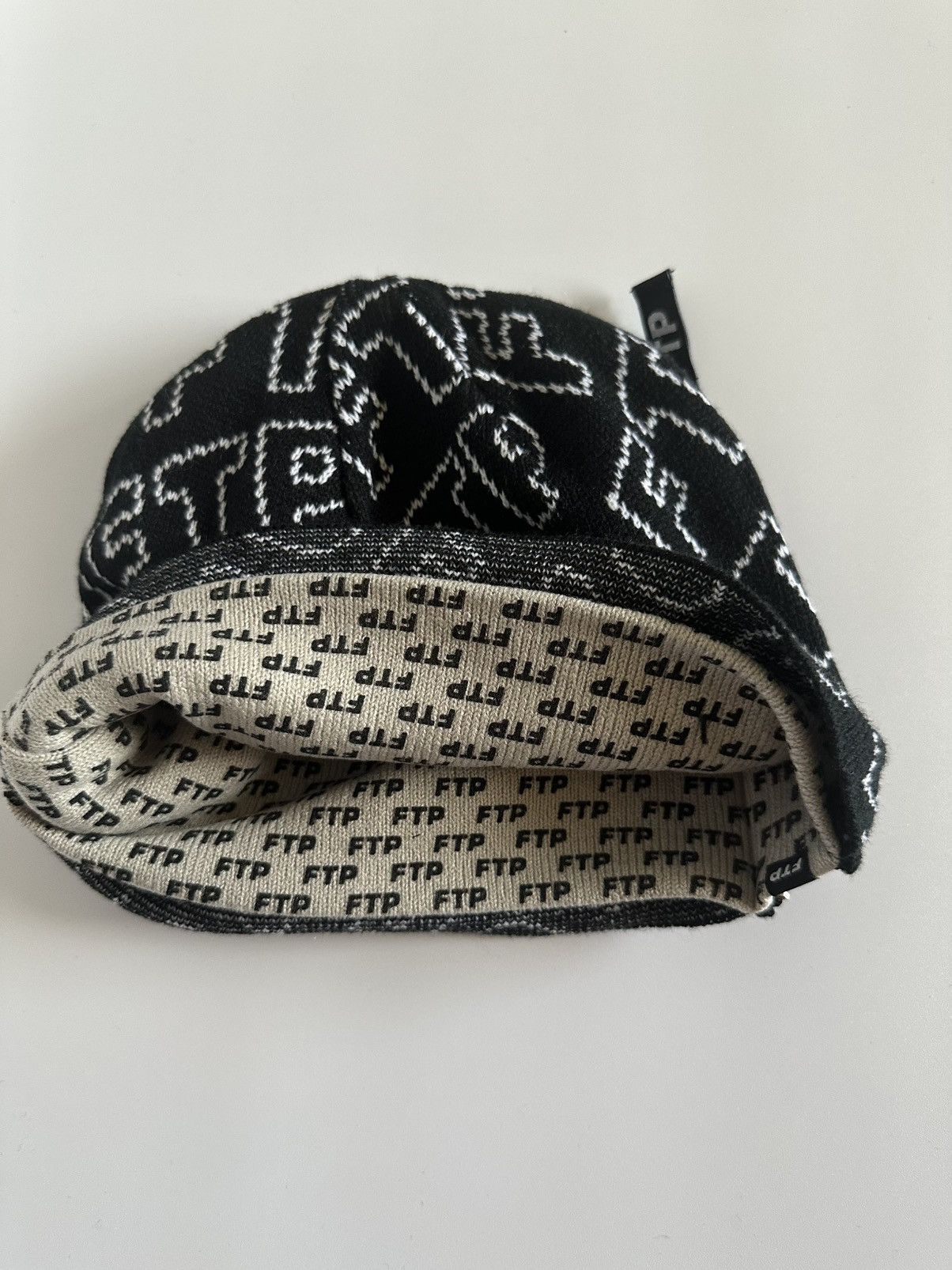 Fuck The Population Zipper Beanie Black Size ONE SIZE - 3 Thumbnail