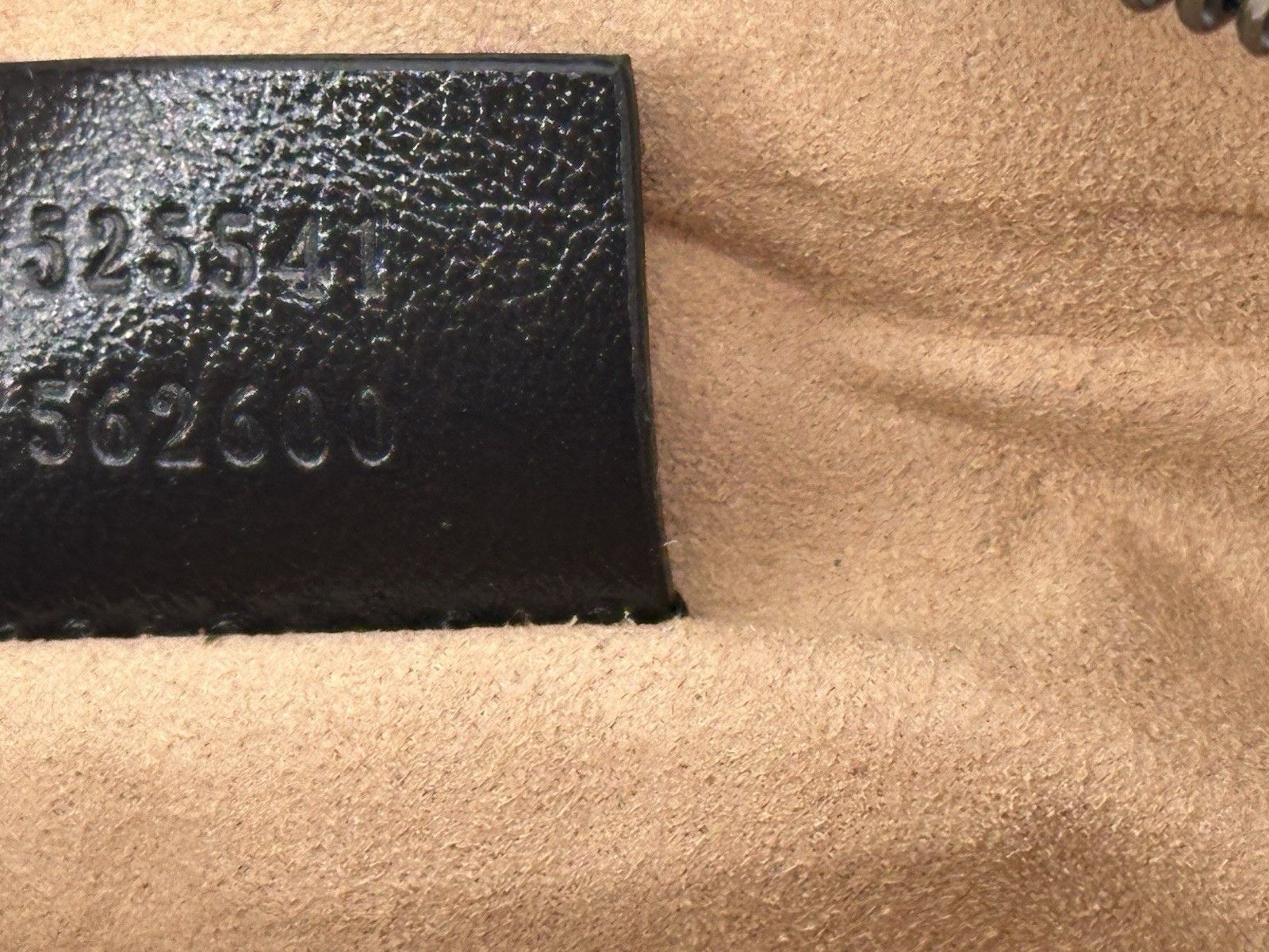 Gucci New Gucci Marmont Clutch Black Leather Size ONE SIZE - 10 Thumbnail