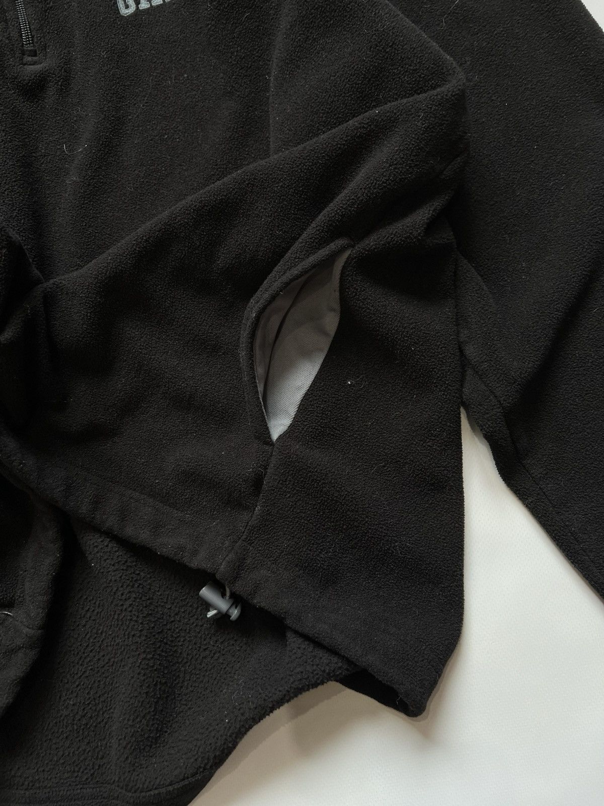 Gap Vintage GAP Fleece Sweater 1/4 Zip Black Size US XL / EU 56 / 4 - 6 Thumbnail