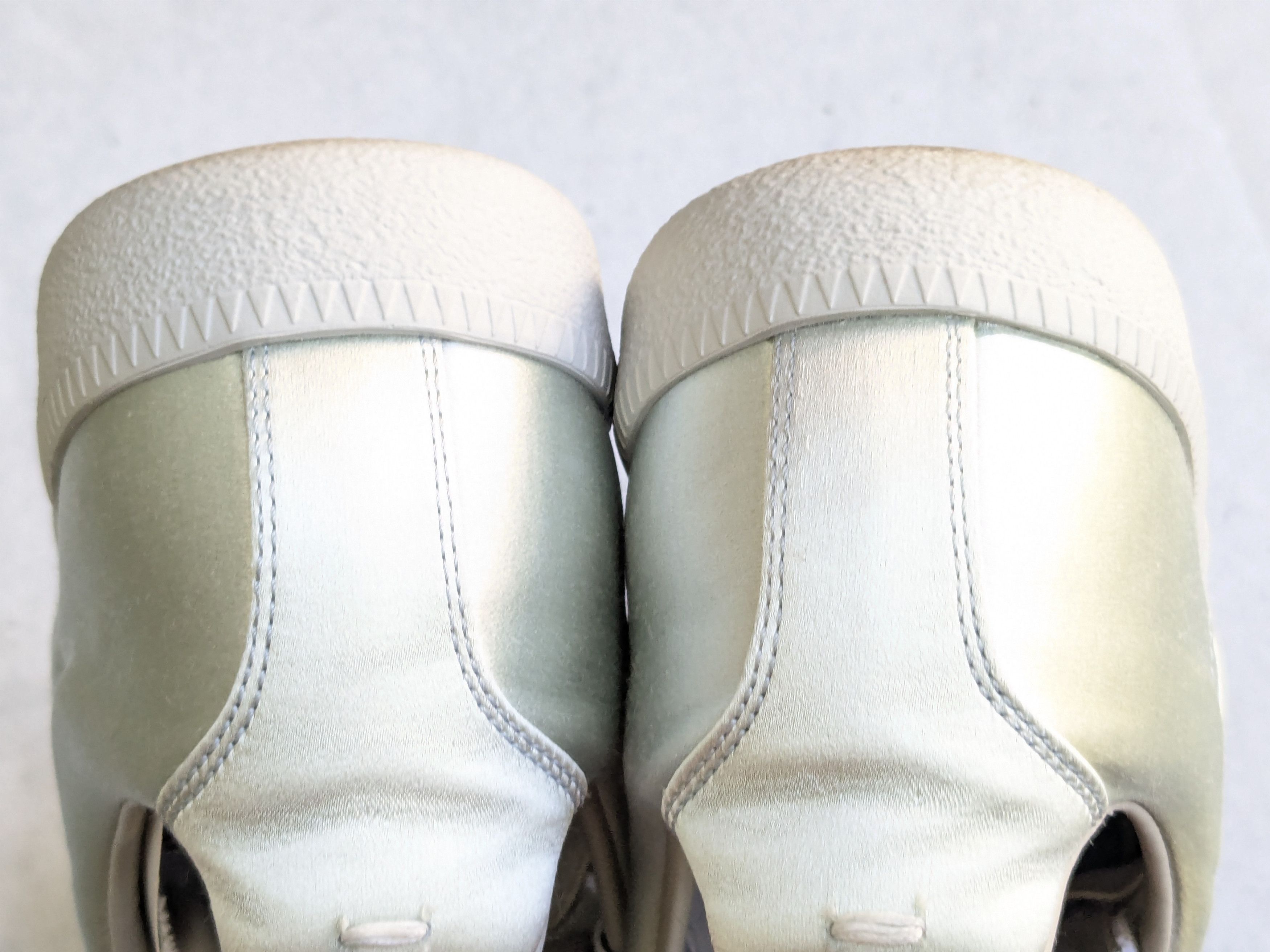 Maison Margiela Maison Margiela GAT Replica Blue Satin 9 42 Low Leather Size US 9 / EU 42 - 12 Thumbnail