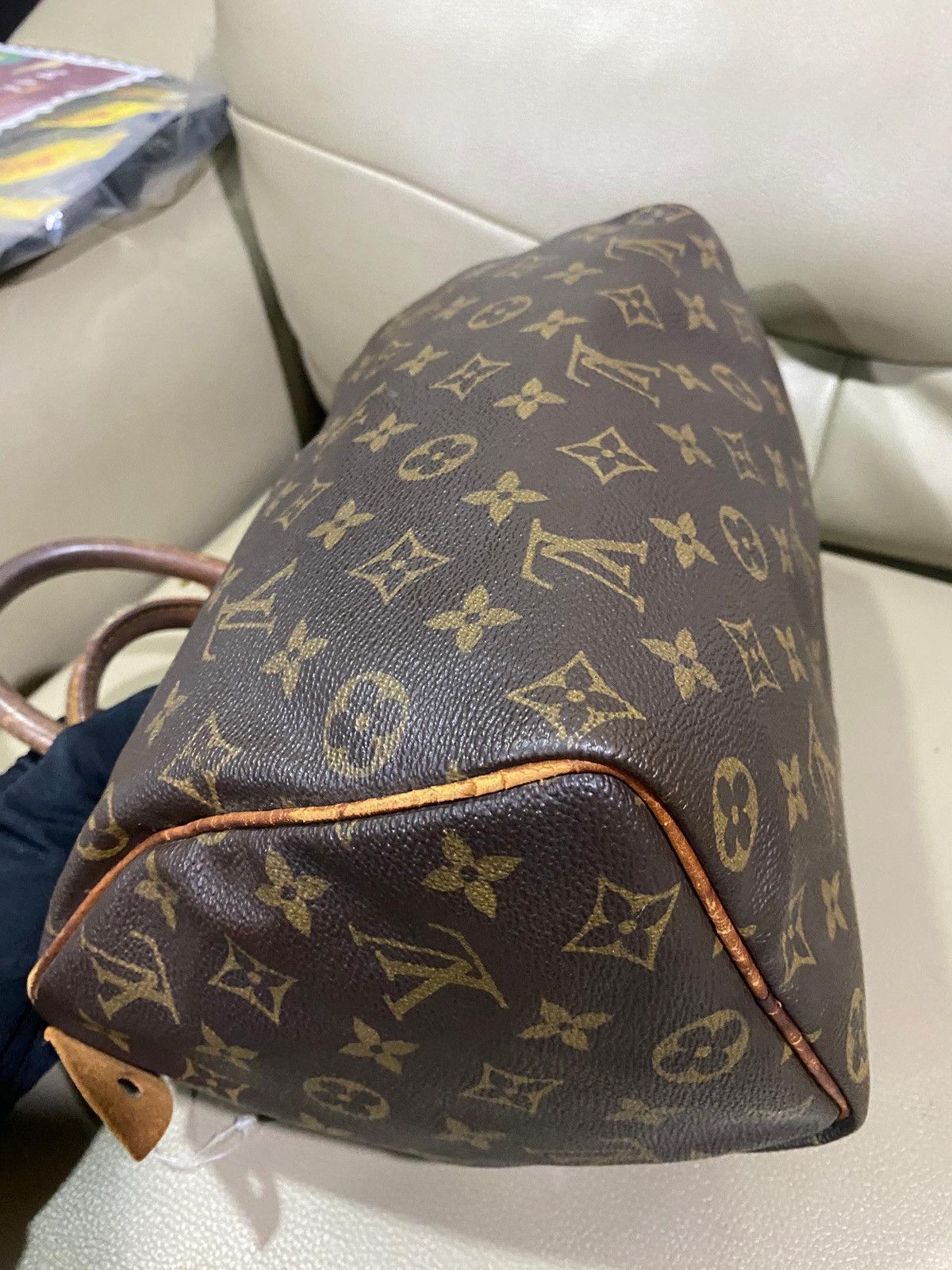 Louis Vuitton Authentic Vintage Louis Vuitton Monogram Speedy 30 Size ONE SIZE - 6 Thumbnail