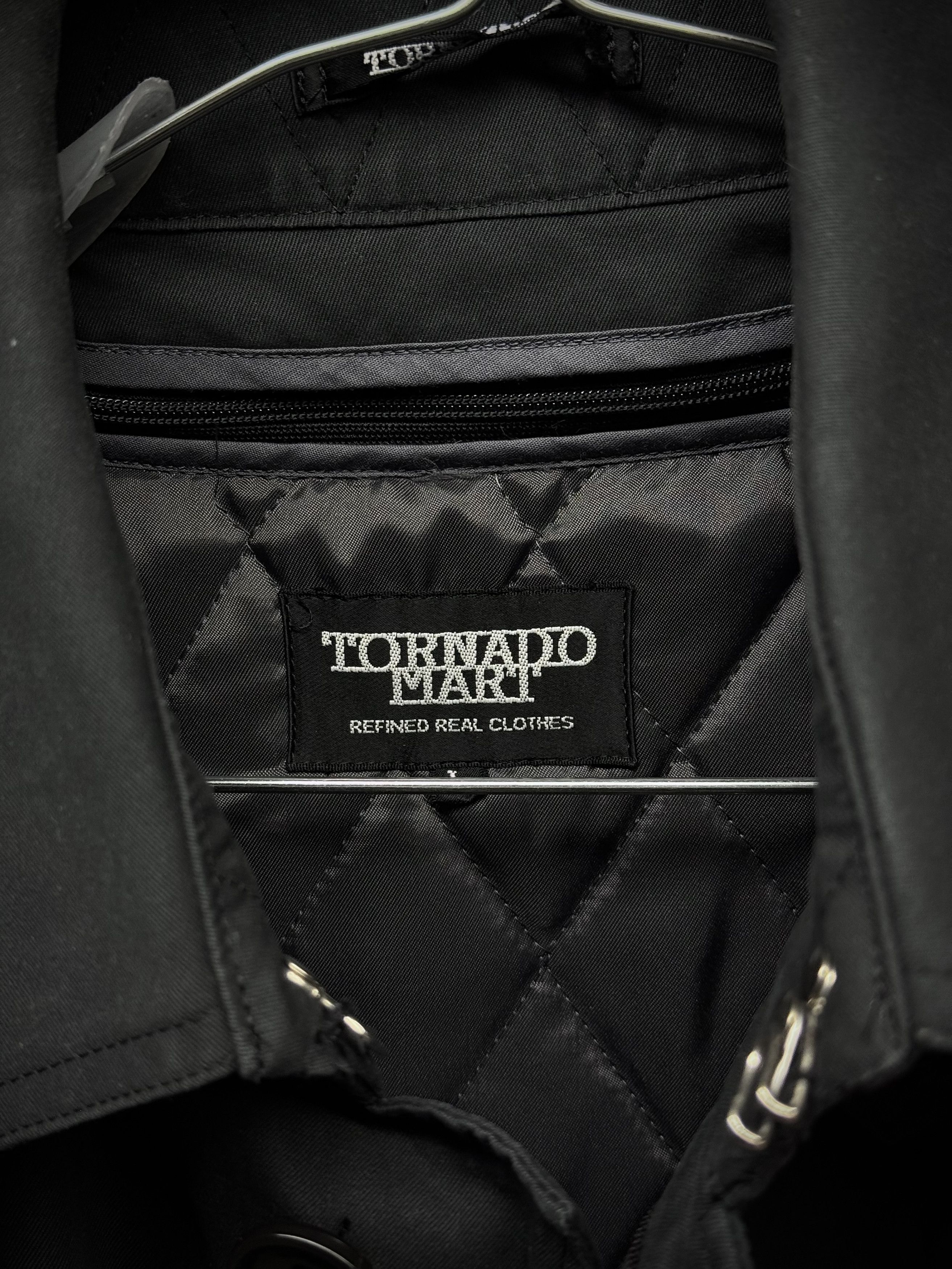 Tornado Mart Tornado Mart Early 00s Quilt Lined Cotton Gaberdine Mac Coat Size US L / EU 52-54 / 3 - 8 Thumbnail