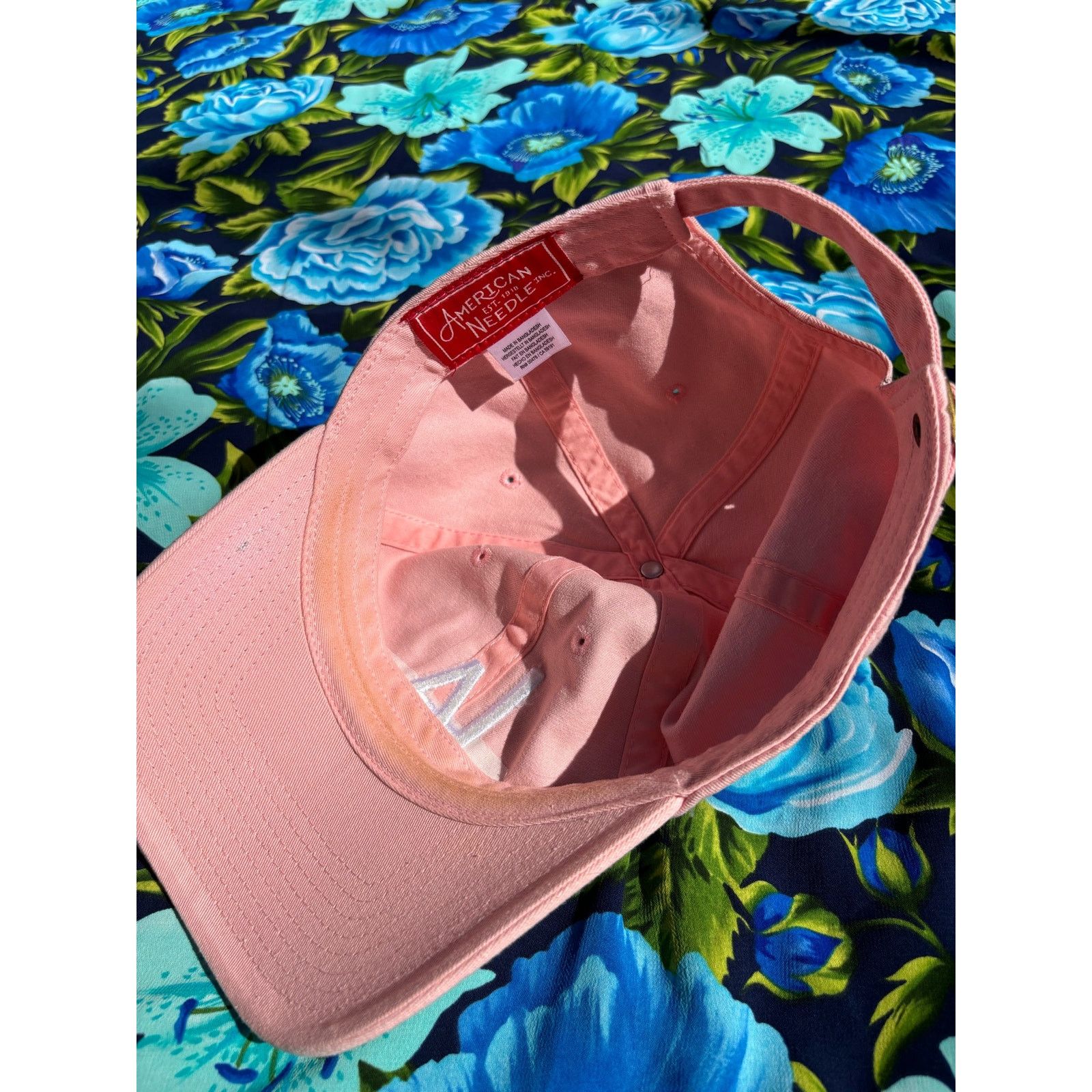 & Other Stories Pink LA Adjustable Baseball Hat Size ONE SIZE - 5 Thumbnail