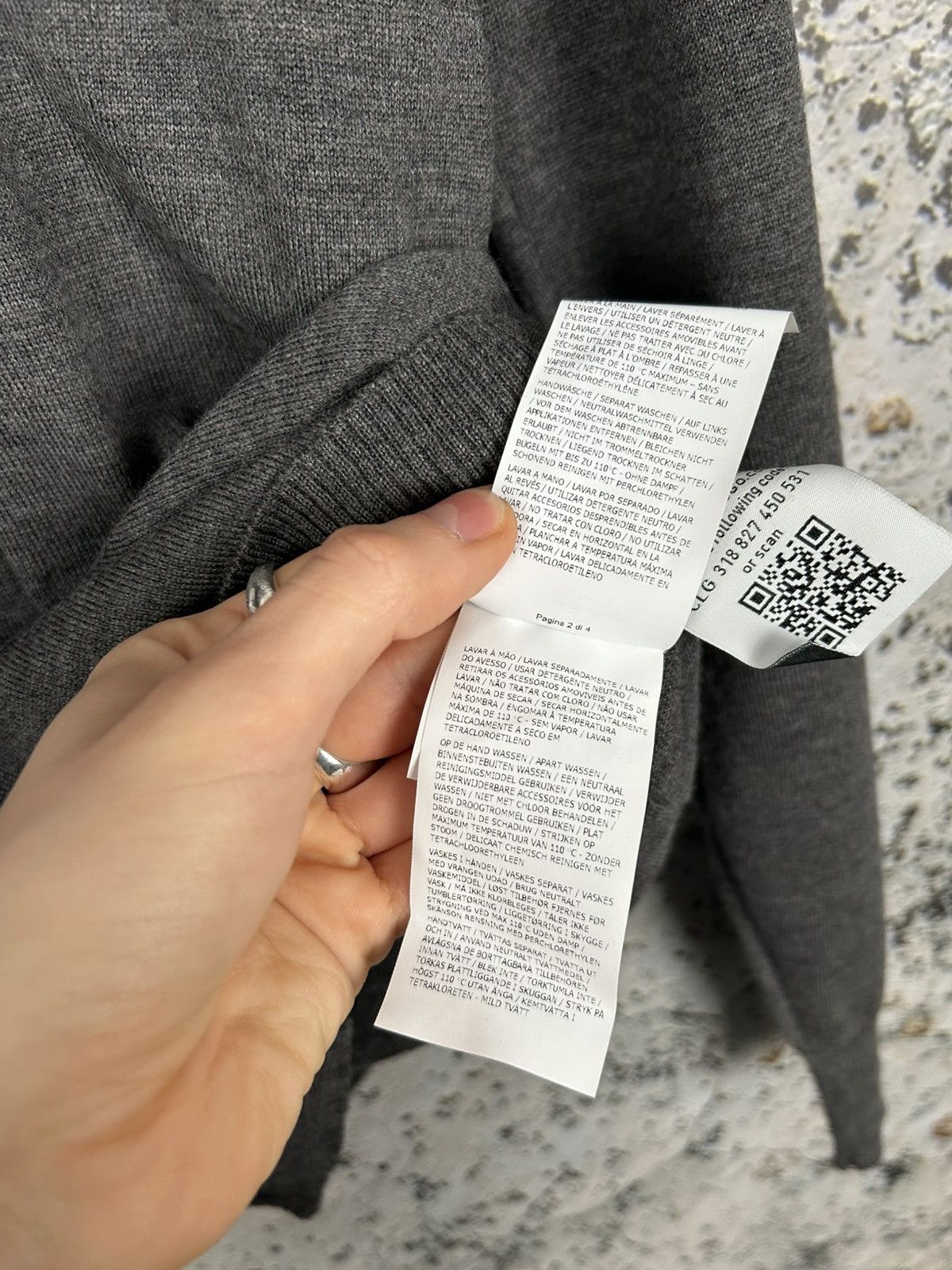 Designer × Stone Island Stone Island Wool Sweater Knit Patch Designer Rare Vintage Size US S / EU 44-46 / 1 - 8 Thumbnail
