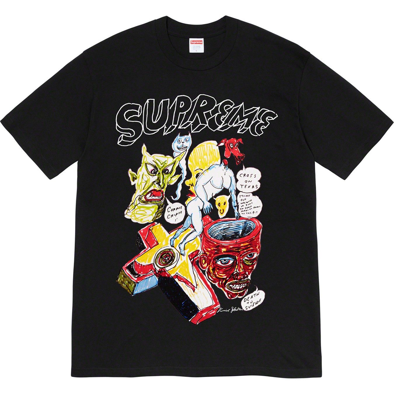 Supreme Bear Tee black size M