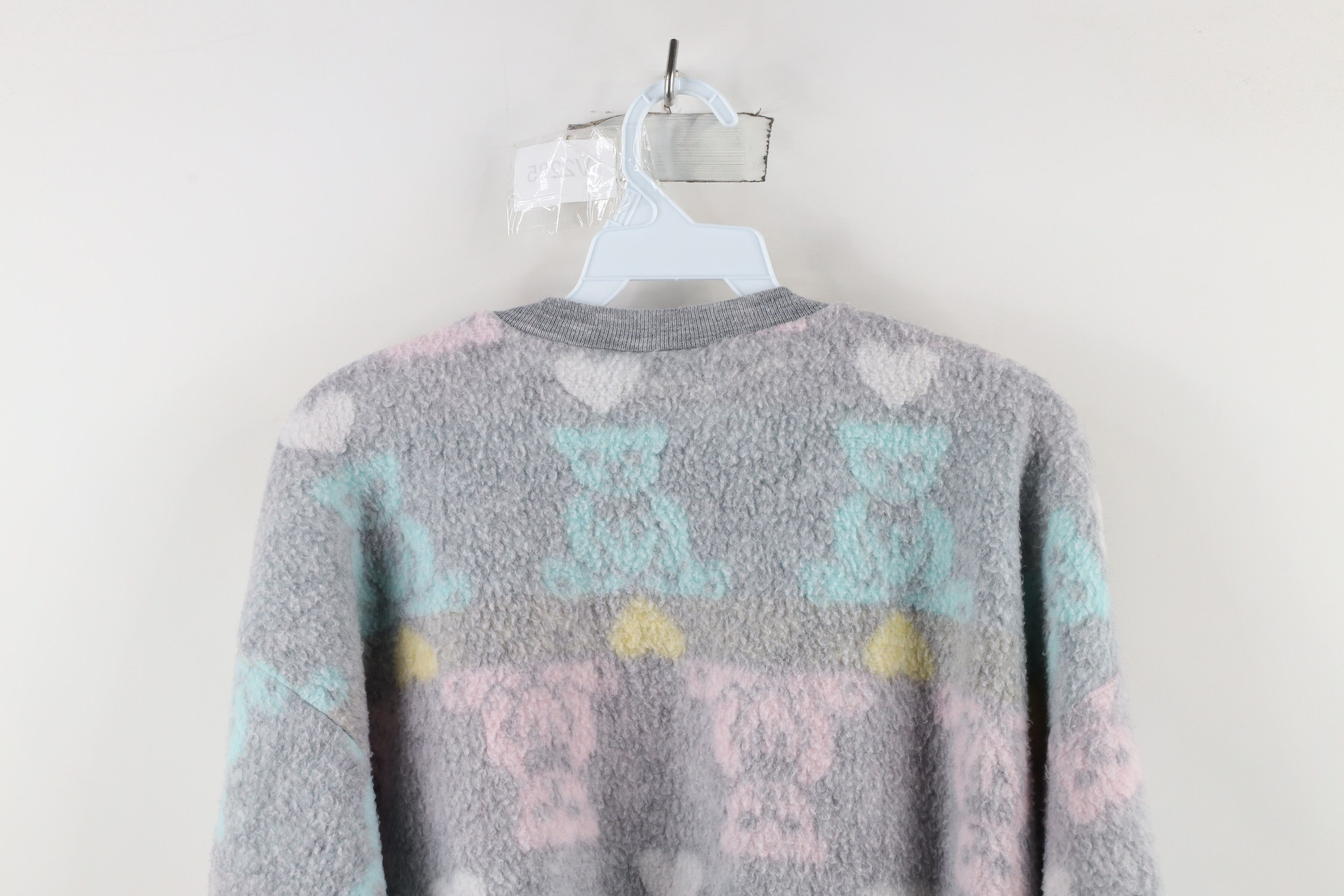 Vintage Vintage 90s Streetwear Heart Bear Fairy Kei Sweatshirt USA Size M / US 6-8 / IT 42-44 - 10 Thumbnail