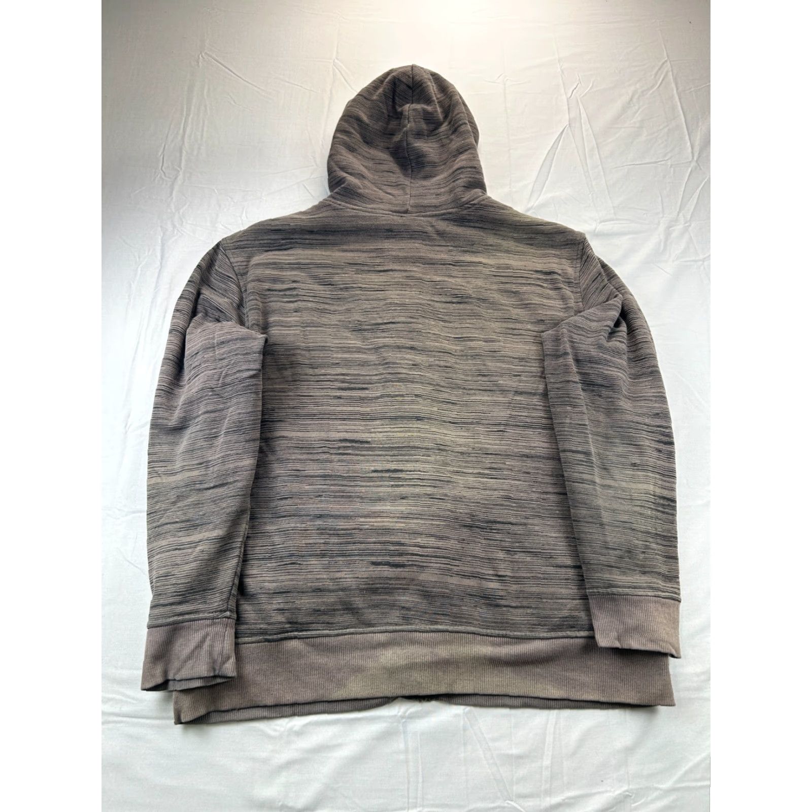 Faded Glory VINTAGE Faded Glory Hoodie Mens L Brown Full Zip Kangaroo Pocket Fleece 00s Skater Cross Size US L / EU 52-54 / 3 - 4 Thumbnail