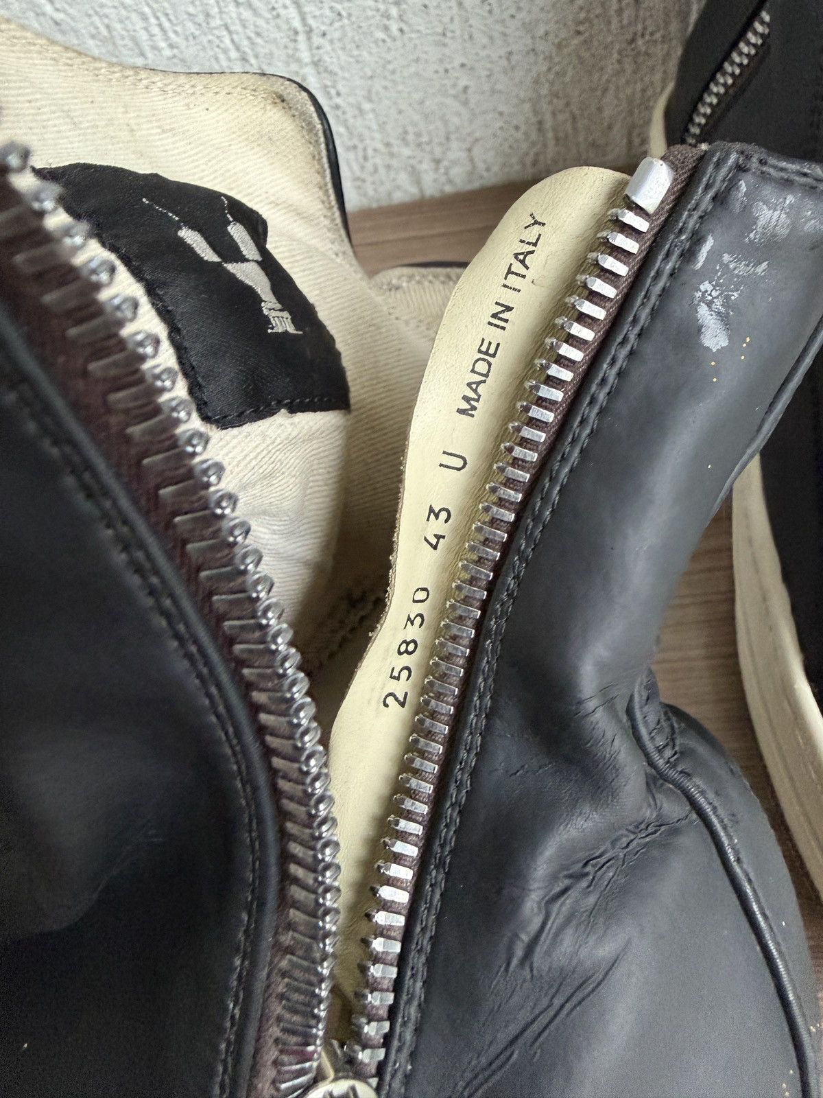 Rick Owens Drkshdw Polyurethane drkshdw ramones Size US 10 / EU 43 - 17 Thumbnail