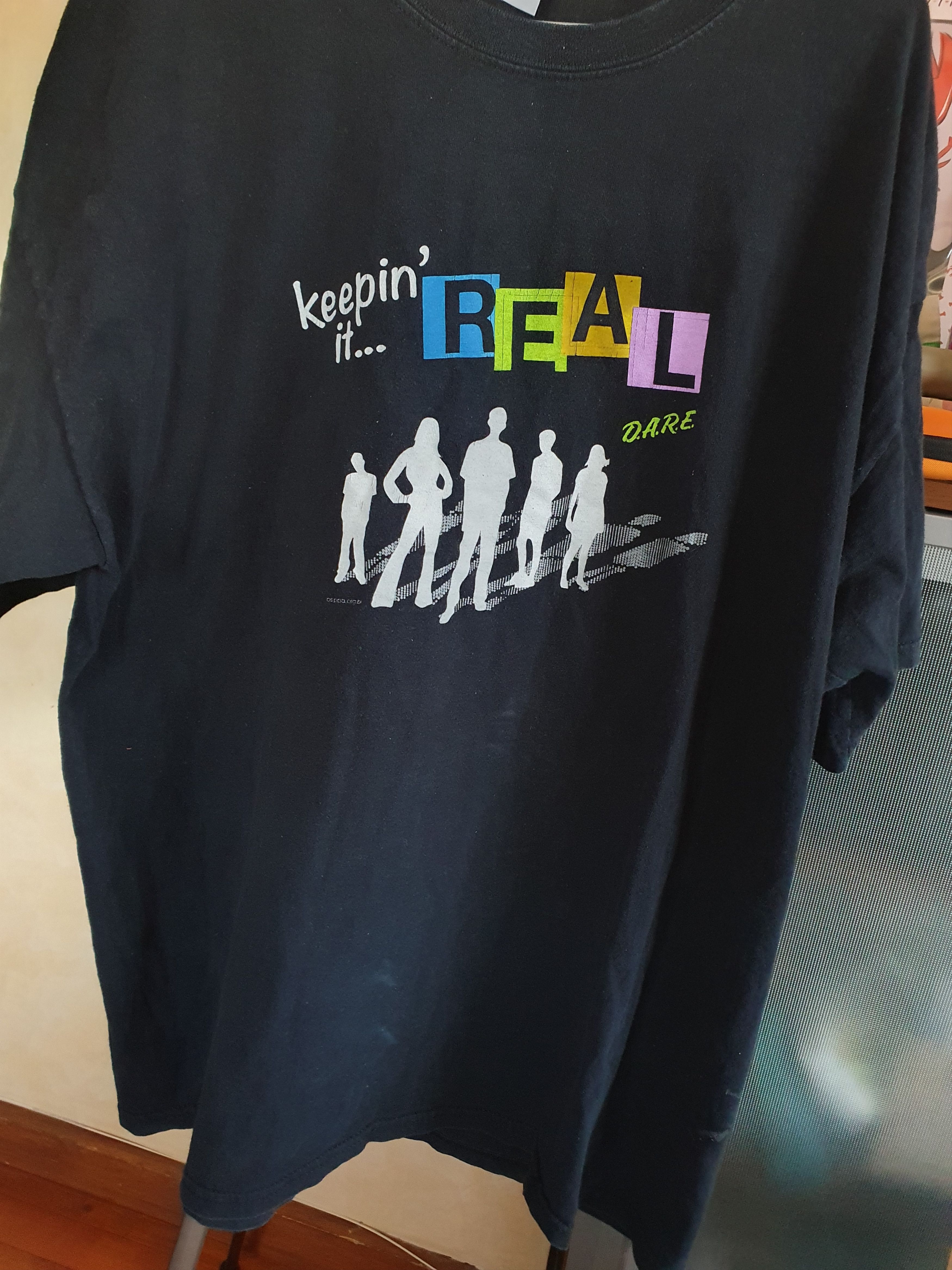 D.A.R.E × Gildan × Vintage D.A.R.E Keepin it Real Vintage t-shirt sz XL Size US XL / EU 56 / 4 - 3 Thumbnail