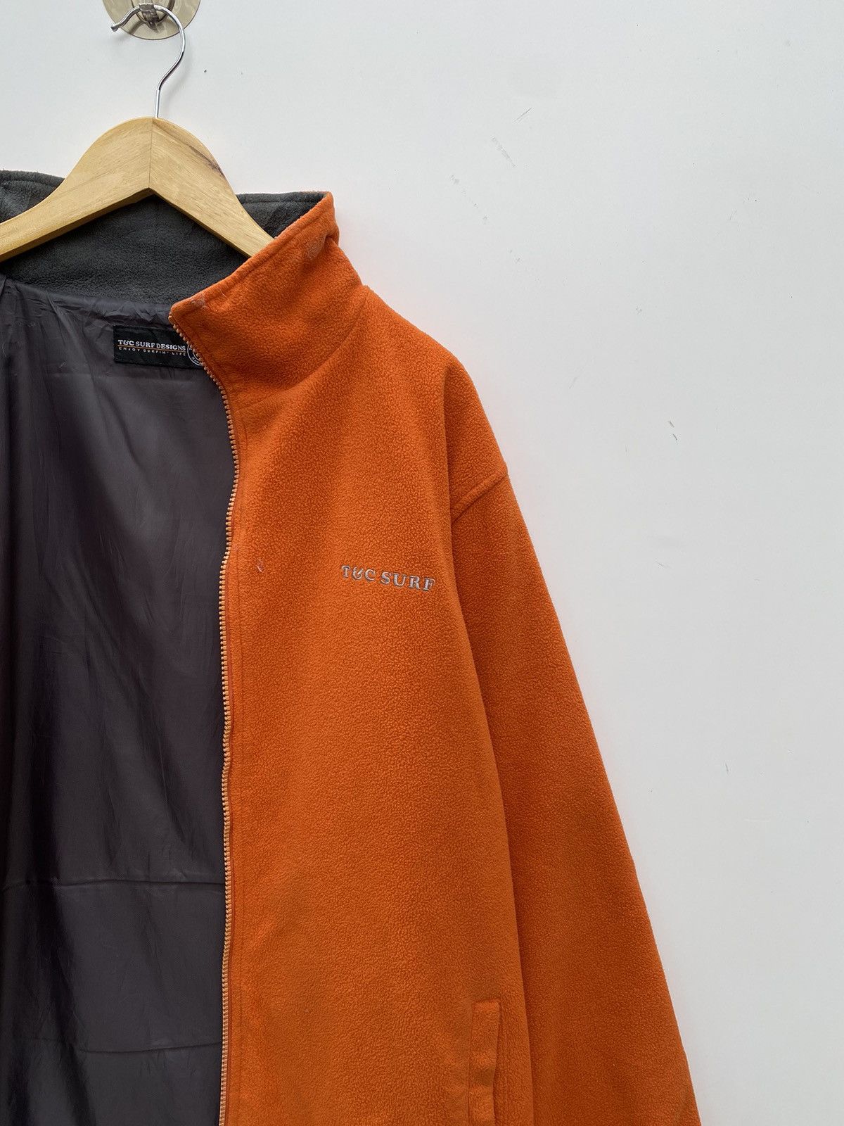 Vintage Vtg T&C Surf Outdoor Fleece Jacket Size US XL / EU 56 / 4 - 6 Thumbnail