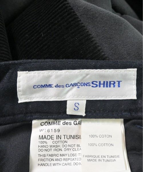 Comme des Garcons SHIRT Cropped Pants Patchwork Cotton Long Black Size US 33 - 3 Thumbnail