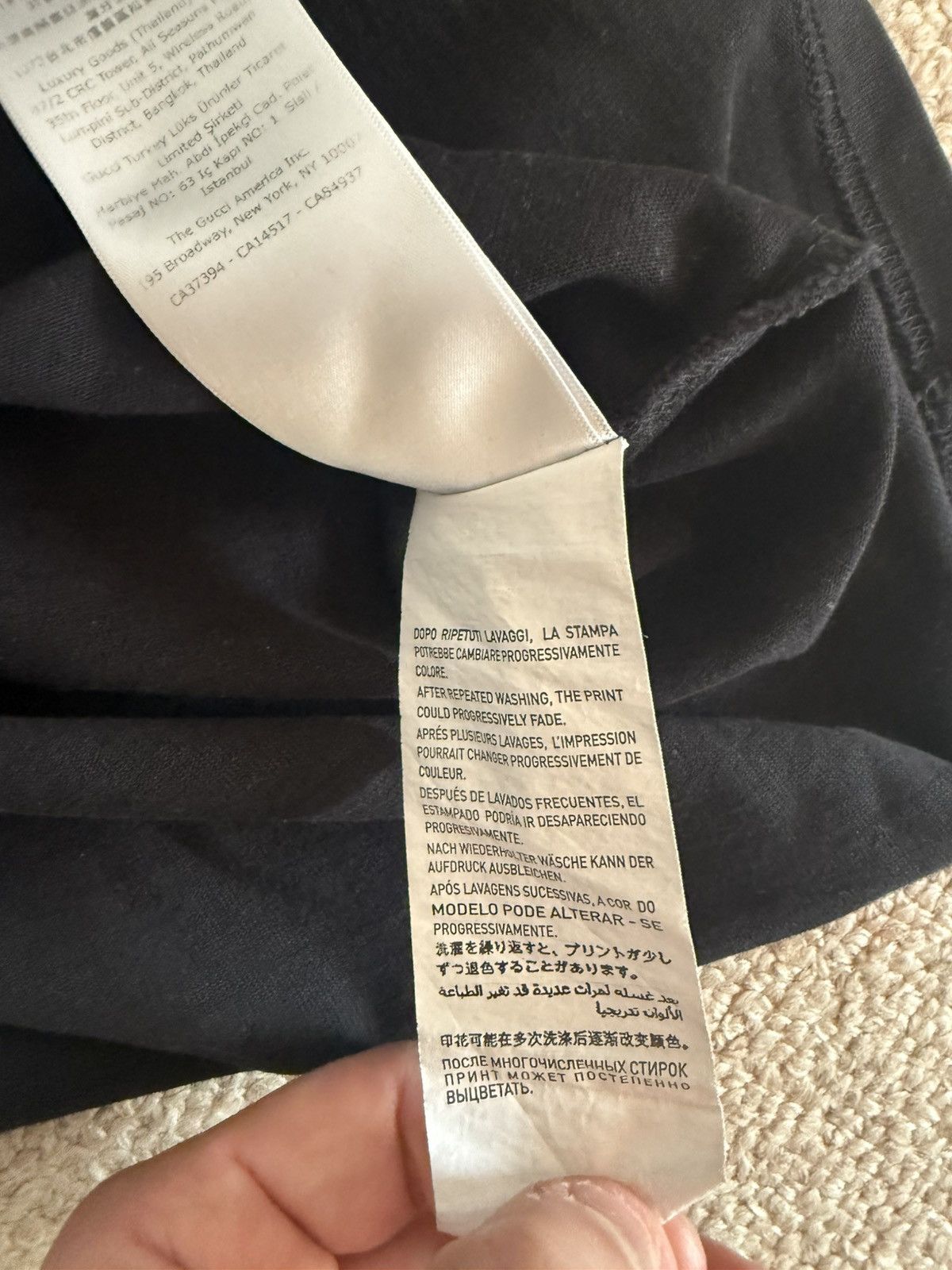 Gucci Gucci two tone logo shirt Size US S / EU 44-46 / 1 - 8 Thumbnail