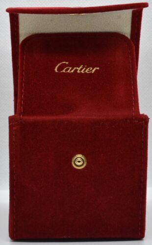 Cartier Travel Red Watch Or Bracelet Storage Box, Men's