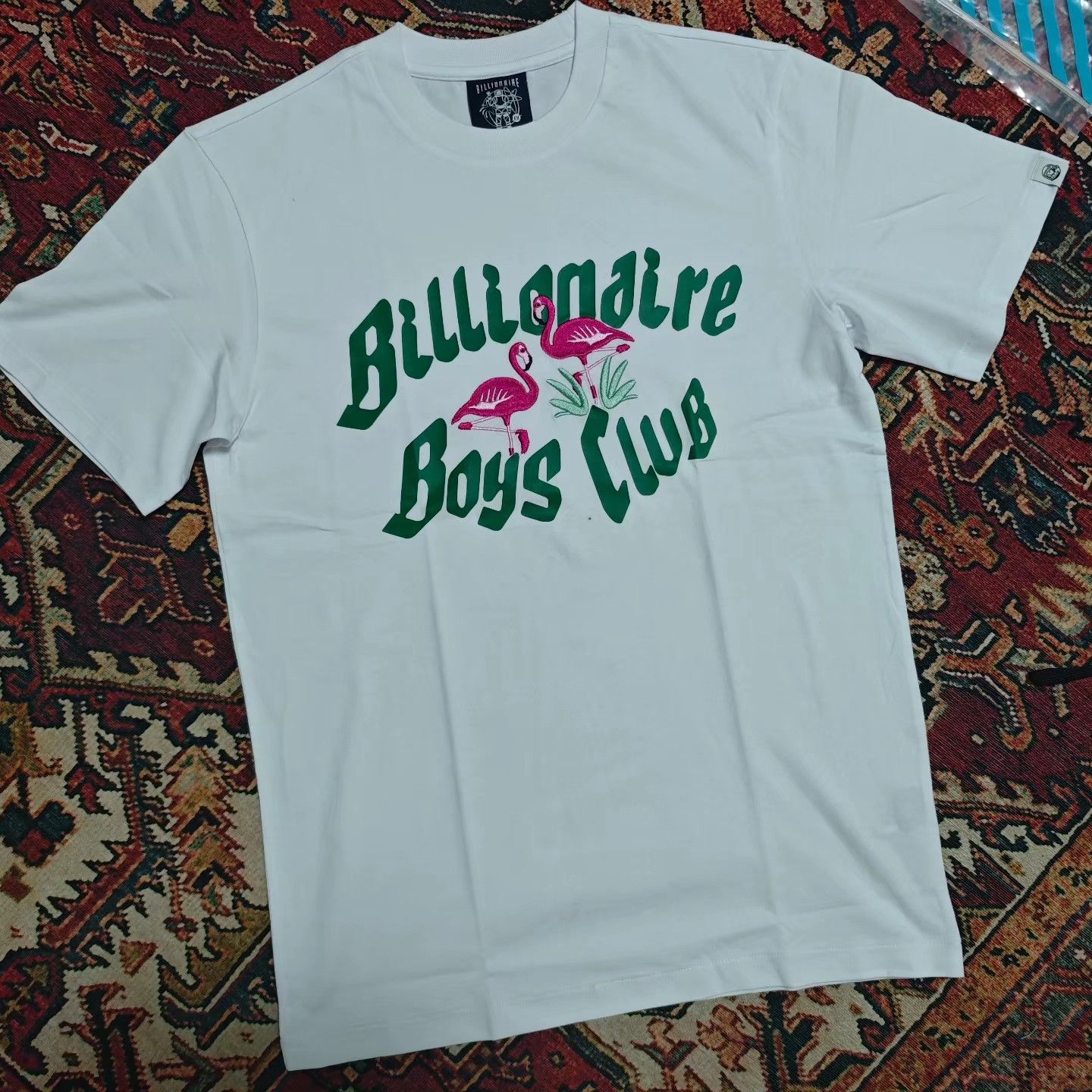 Billionaire Boys Club Billionaire Boys Club white short-sleeve t-shirt Size US S / EU 44-46 / 1 - 1 Thumbnail