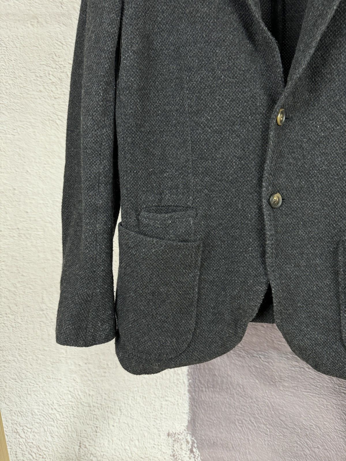 Tombolini Tombolini flying gray lana wool/nylon blazer men's 52R Size 42R - 5 Thumbnail