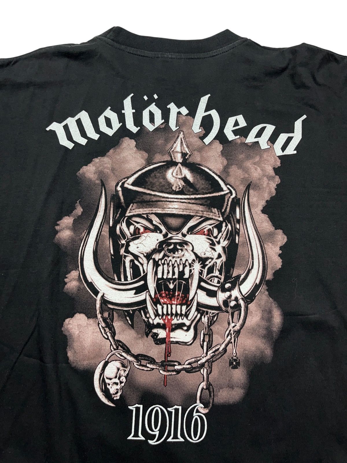 Band Tees Vintage 1997 Motorhead 1916 Band T-shirt Metallica Megadeth Size US XL / EU 56 / 4 - 10 Thumbnail